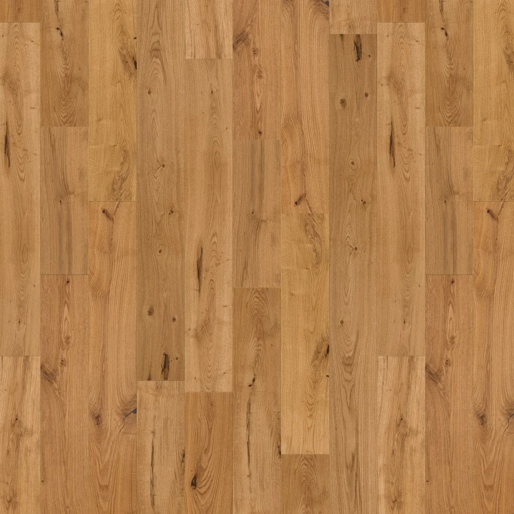 Brushed Oak - 14mm UV Oiled Engineered Real Wood Flooring (124566) - Image 2