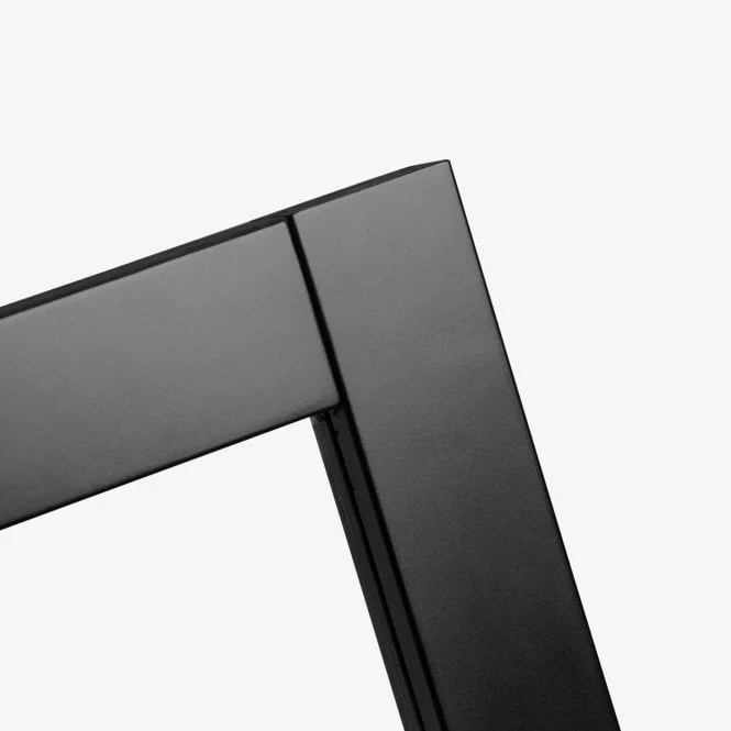 Jet Black Internal Fully Finished Industrial Studio 4 Light Clear Glass Made-to-Measure Door (120539) - Image 4