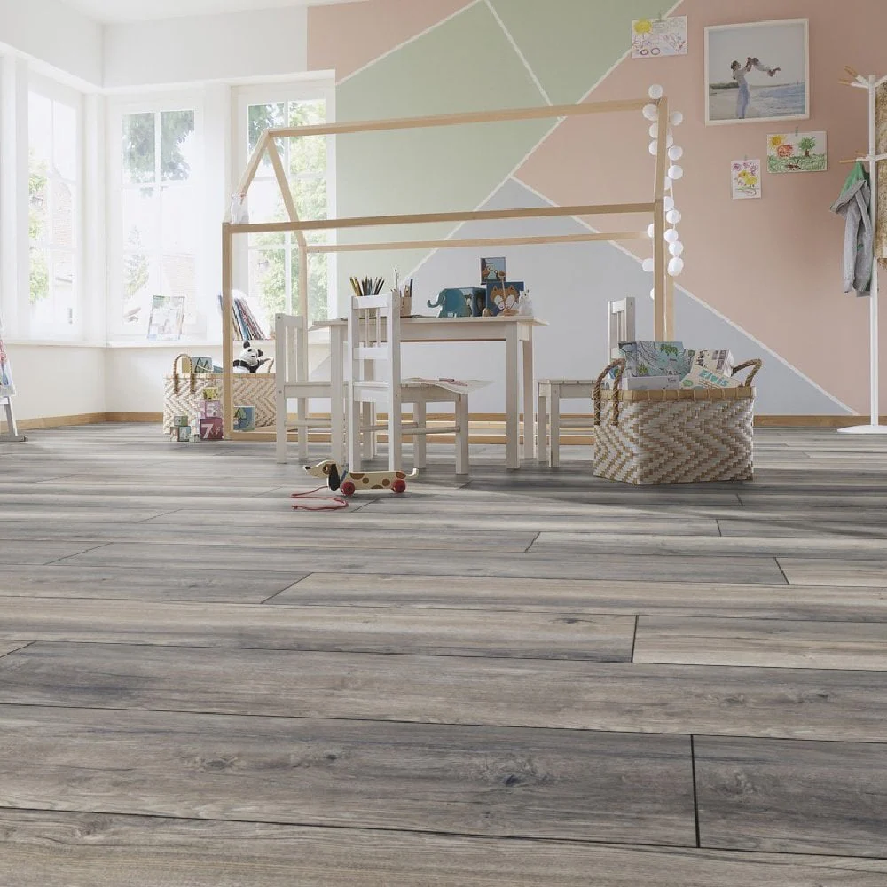 Harbour Grey Oak - Exquisite Plus 8mm Laminate Flooring (54195) - Image 12