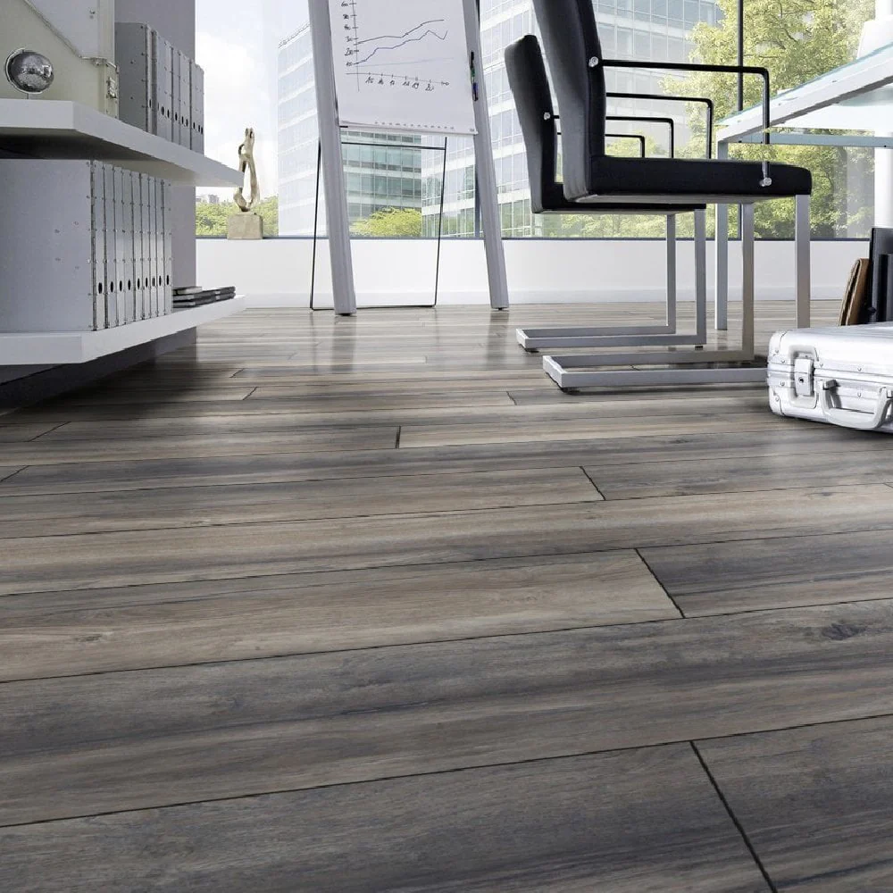Harbour Grey Oak - Exquisite Plus 8mm Laminate Flooring (54195) - Image 15