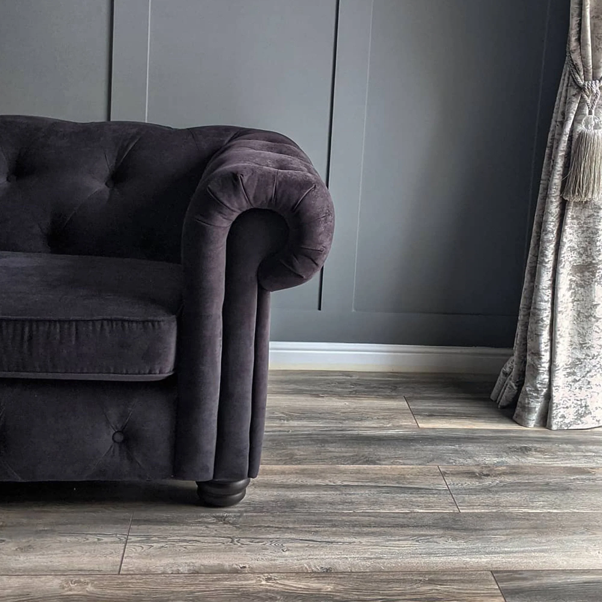 Harbour Grey Oak - Exquisite Plus 8mm Laminate Flooring (54195) - Image 4