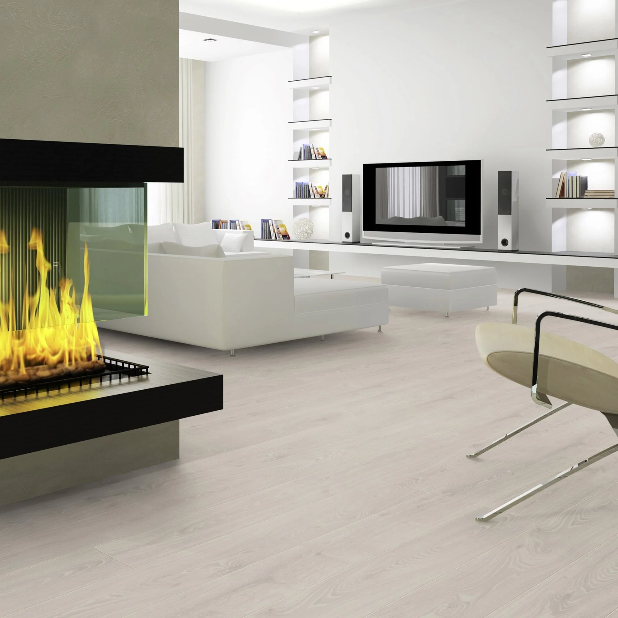 Timeless Beige Oak - Amazone 10mm Laminate Flooring (54210) - Image 10