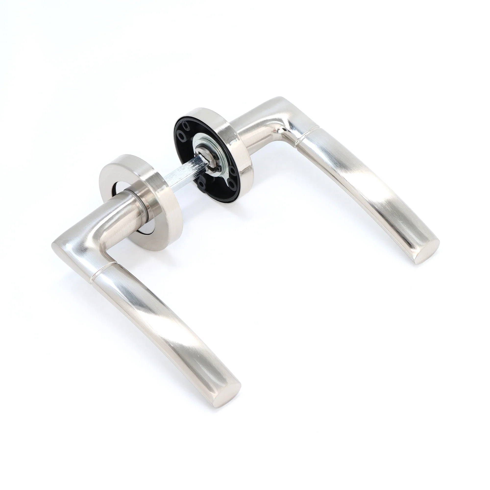 Lifestyle Alcor Lever on Round Rose Handle Set - Polished Chrome (123564)