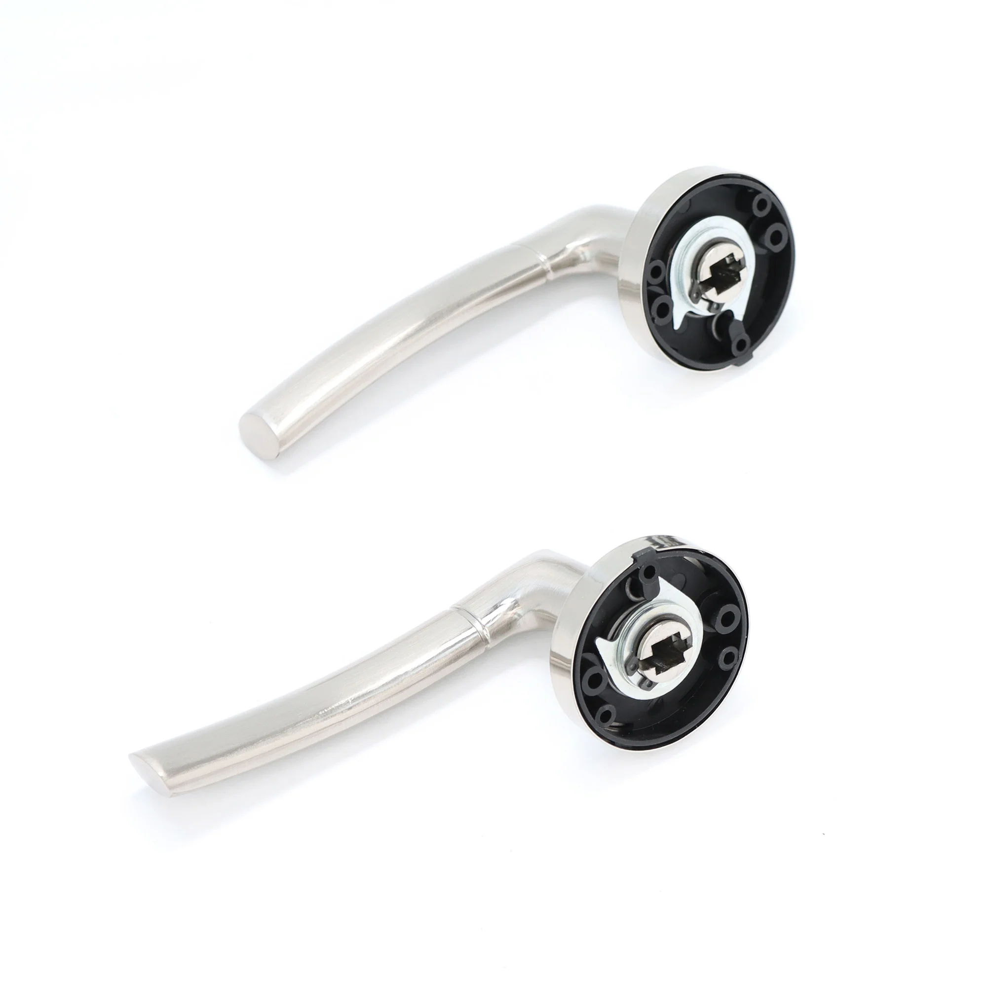Lifestyle Alcor Lever on Round Rose Handle Set - Polished Chrome (123564) - Image 5