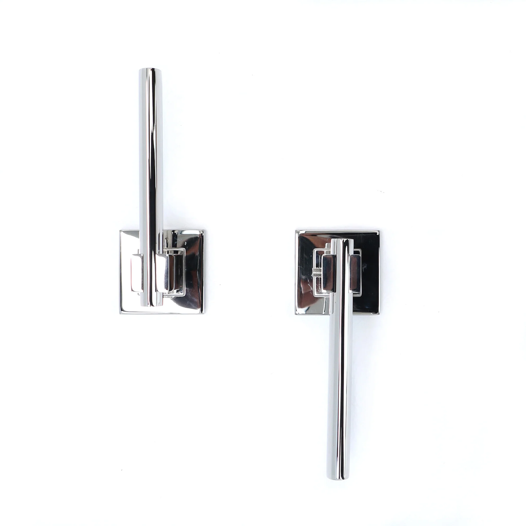 Superior Proxima Lever on Round Rose Bathroom Handle Set - Polished Stainless Steel (123523) - Image 5