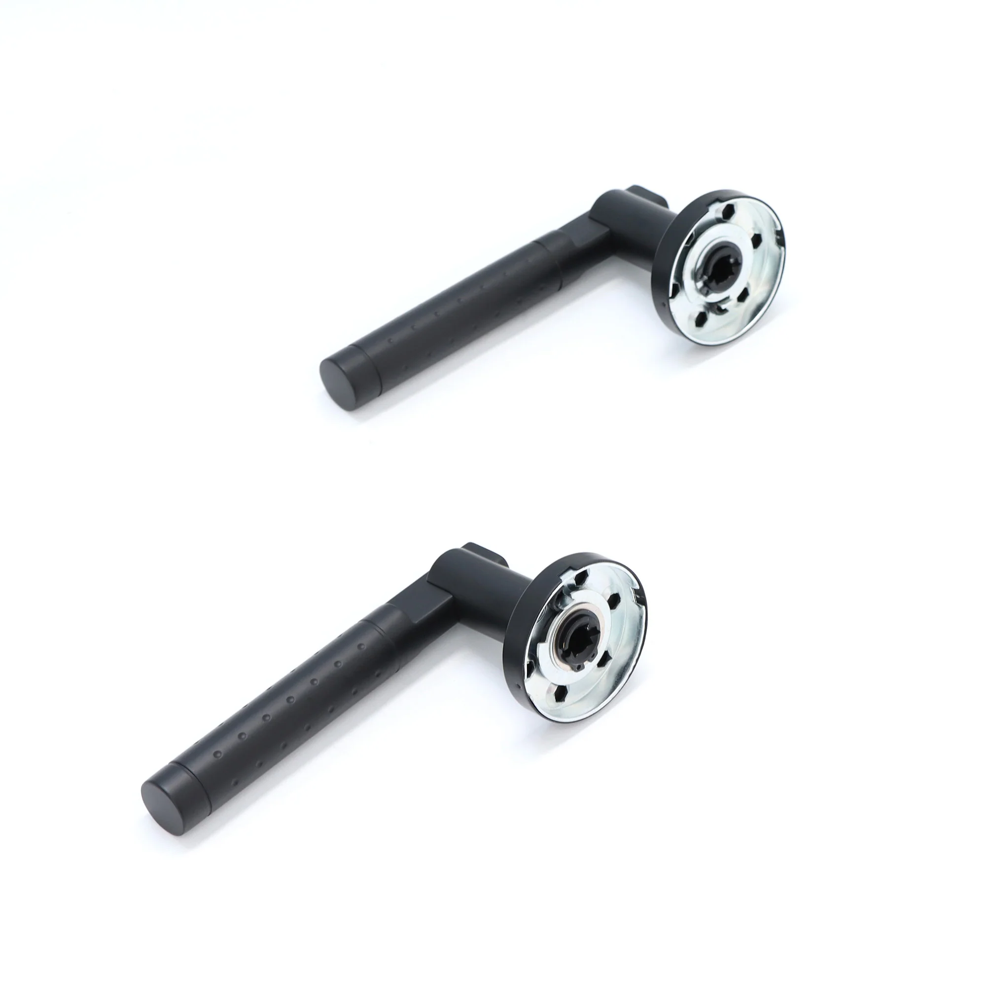 Superior Proxima Lever on Round Rose CE13 Fire Door Handle Set - Matt Black (123553) - Image 5
