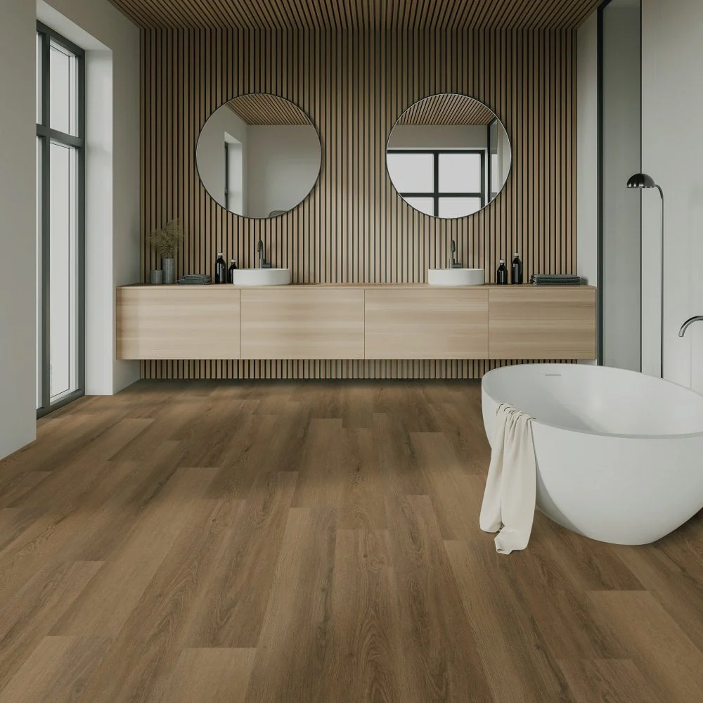 Abbotsford Oak - Foundation SPC 3.2mm Embossed UV Coated Rigid Core Vinyl Flooring (122988)