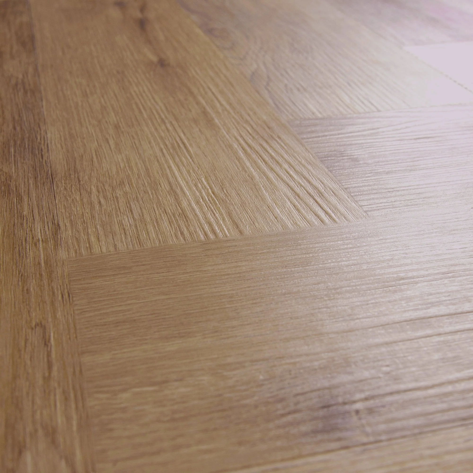 Burnaby Oak - Foundation Herringbone SPC 2mm UV Coated Luxury Vinyl Flooring (122987) - Image 3