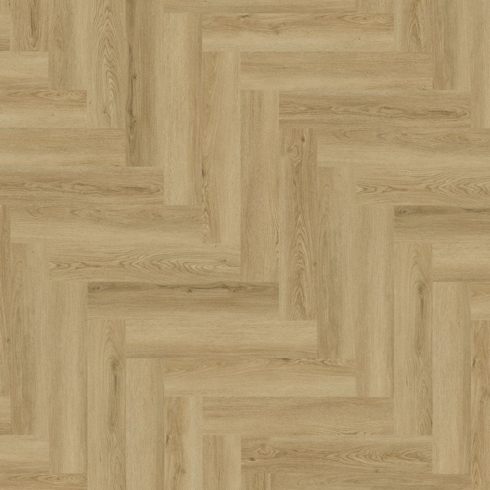 Colwood Oak - Luxe Vision Herringbone 5mm Embossed Purecoat Rigid Core Vinyl Flooring (123029) - Image 2
