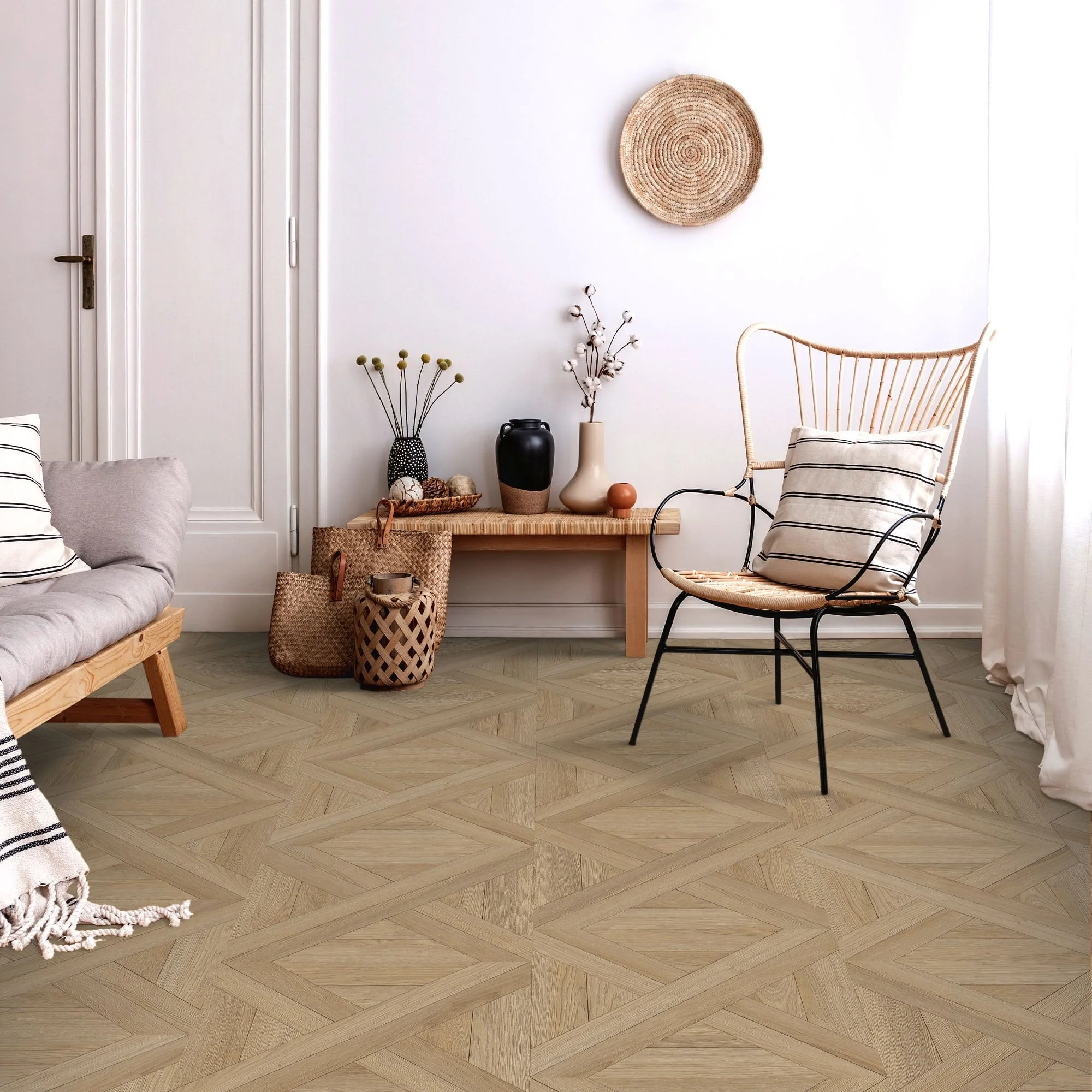Essex Oak - Luxe Vision SPC 6.5mm Embossed UV Coated Rigid Core Vinyl Flooring (123040) - Image 10