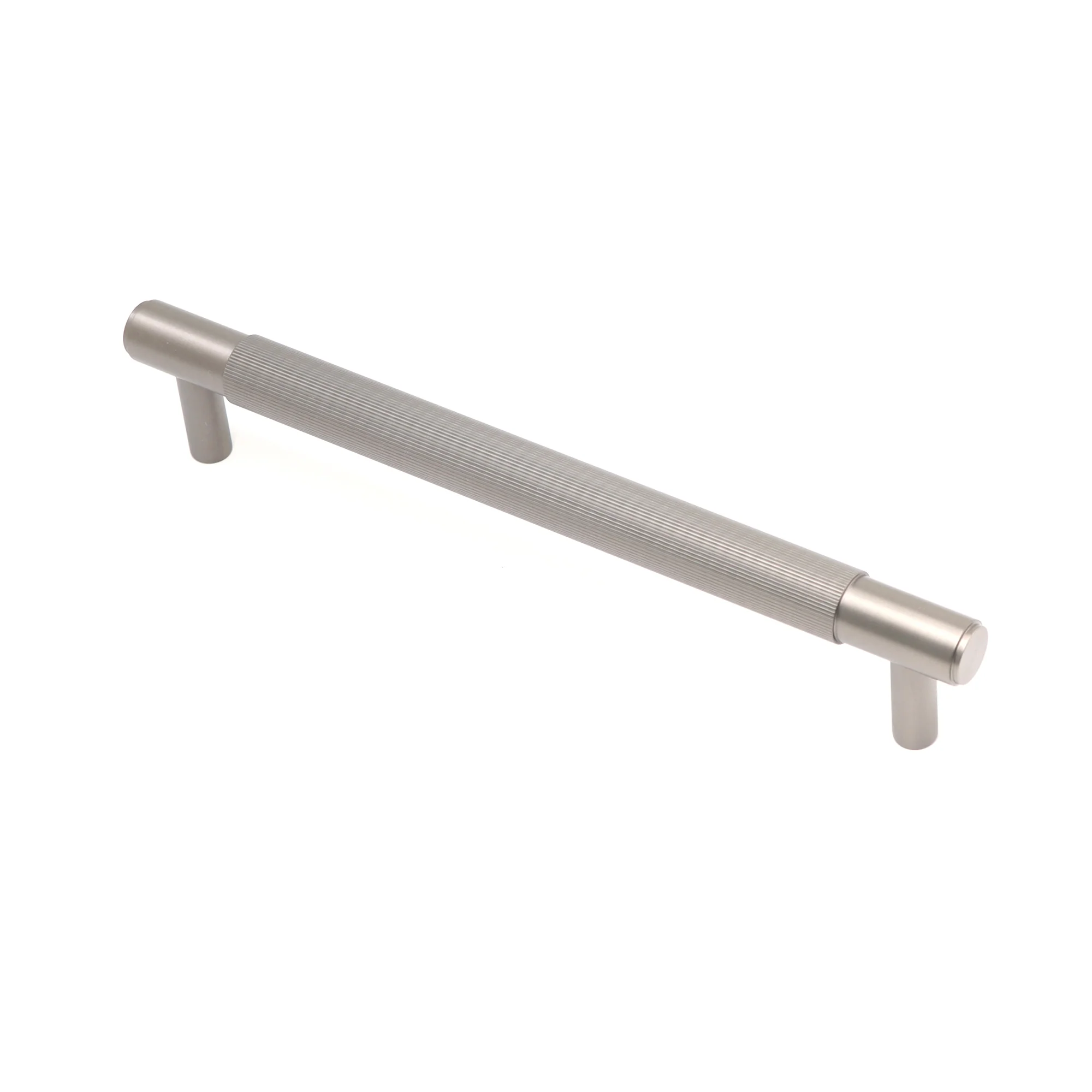 Fluted Medium Round T-Bar Pull Handle - Gun Metal (123430) - Image 3