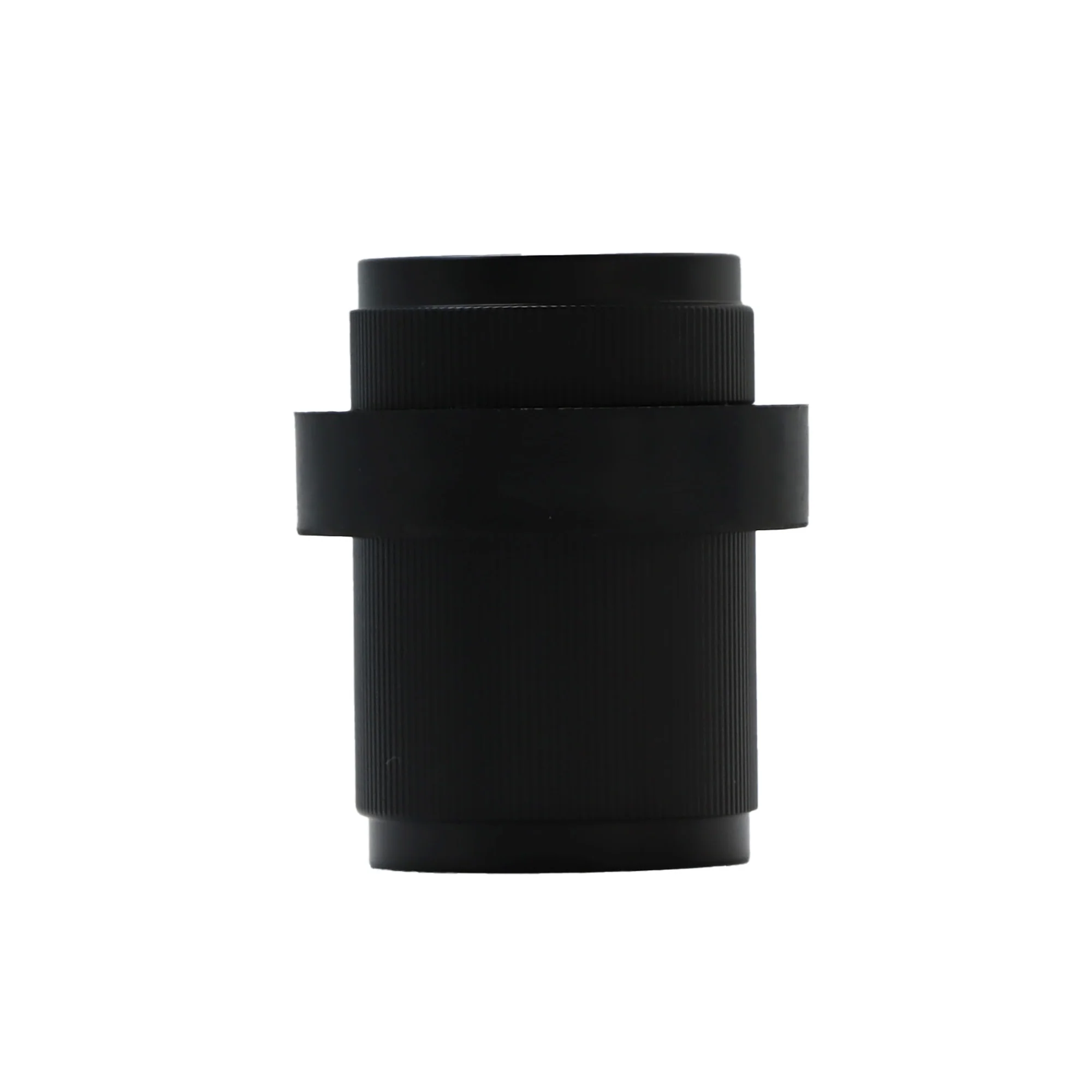 Fluted Round Door Stopper - Matt Black (123463) - Image 2