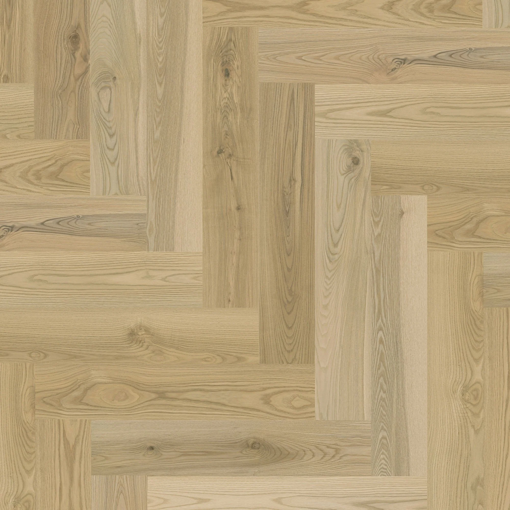 Kitchener Oak - Prime Herringbone 5mm Purecoat Rigid Core Vinyl Flooring (123016) - Image 2