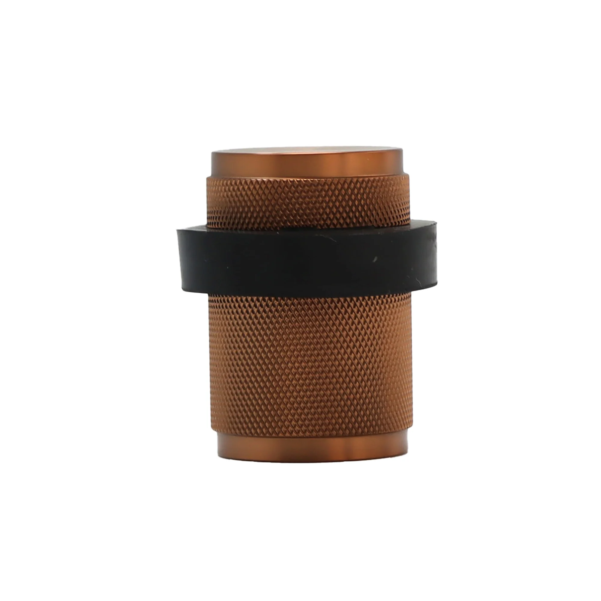 Knurled Round Door Stopper - Rose Gold (123459) - Image 2