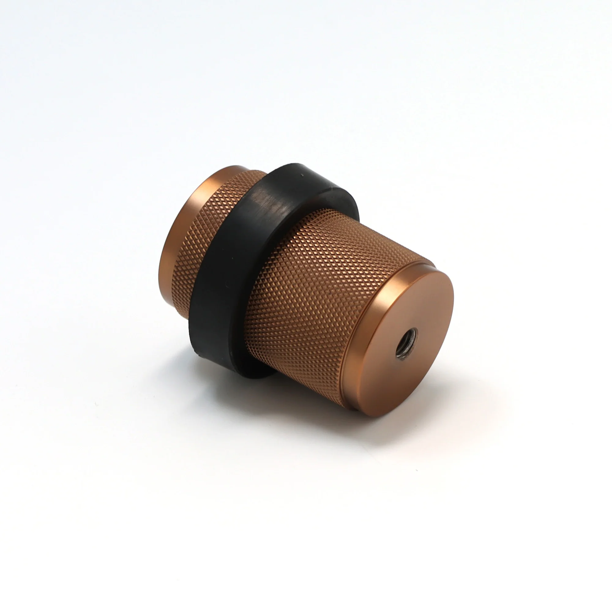 Knurled Round Door Stopper - Rose Gold (123459) - Image 3