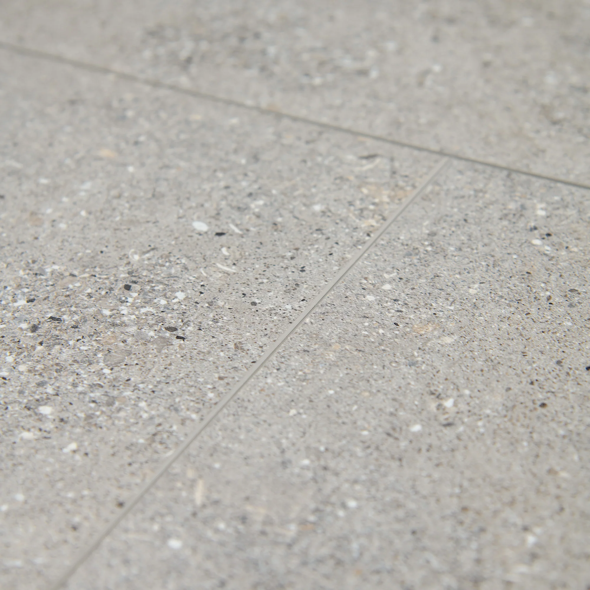 Terrazzo Stone - Luxe Vision SPC 4mm UV Resistant Coating Wall Panelling Sample - LT-4380 (SKU-345290) - Image 2