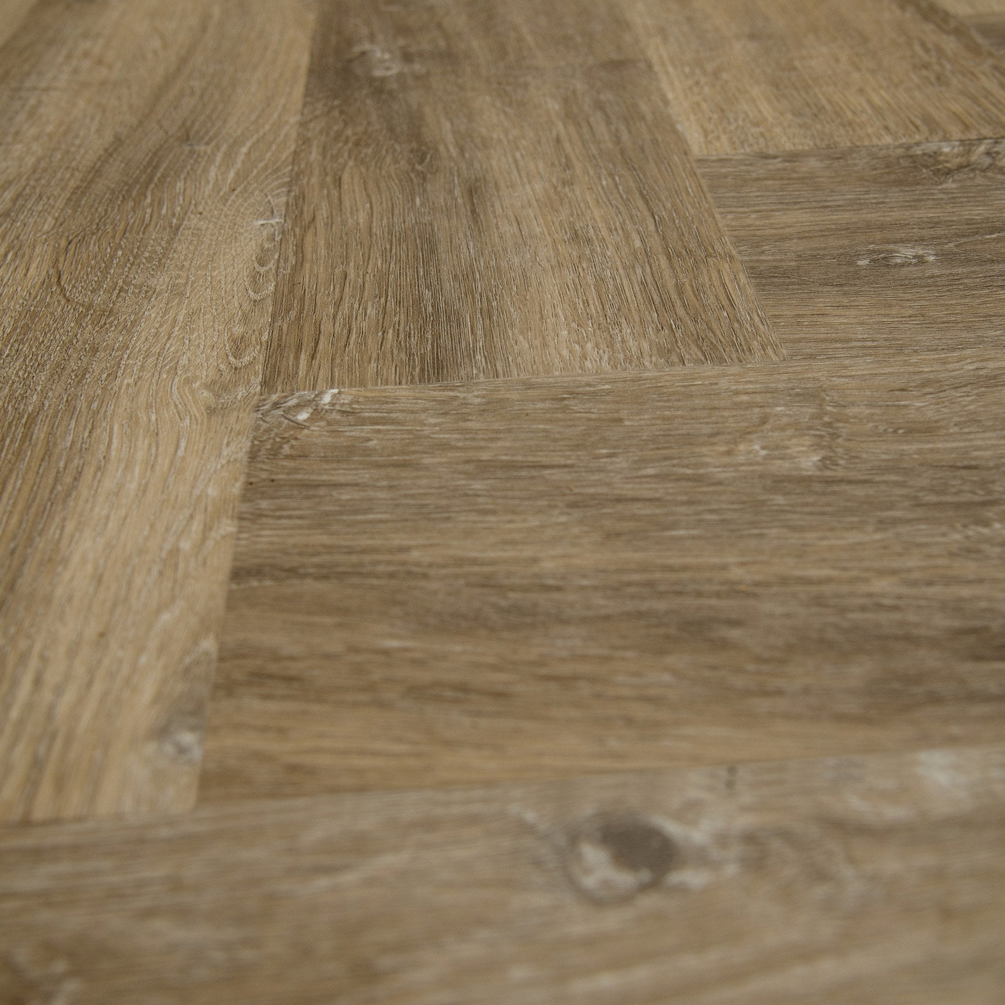Nelson Oak - Foundation Herringbone SPC 2mm UV Coated Luxury Vinyl Flooring (122986) - Image 2