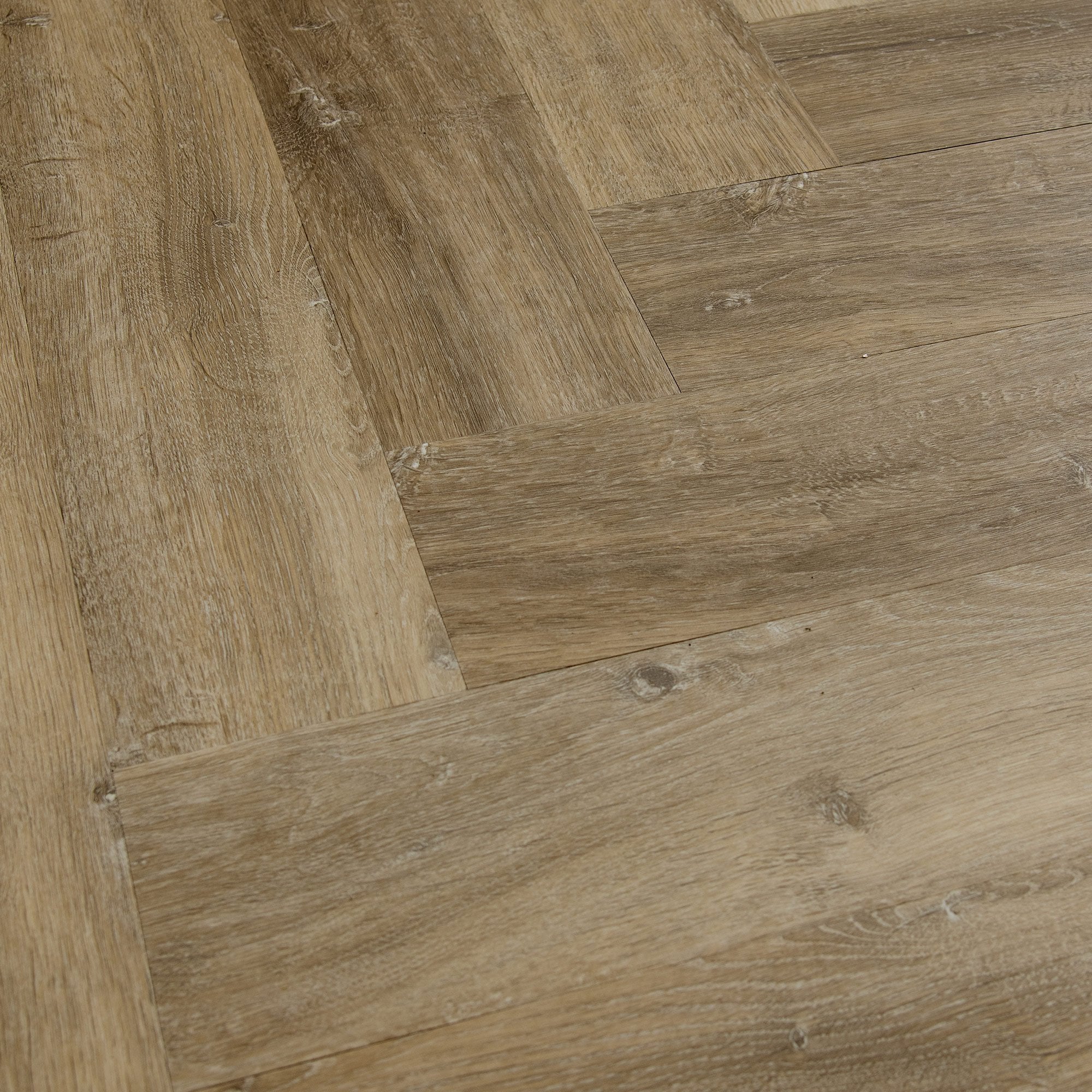 Nelson Oak - Foundation Herringbone SPC 2mm UV Coated Luxury Vinyl Flooring (122986) - Image 4