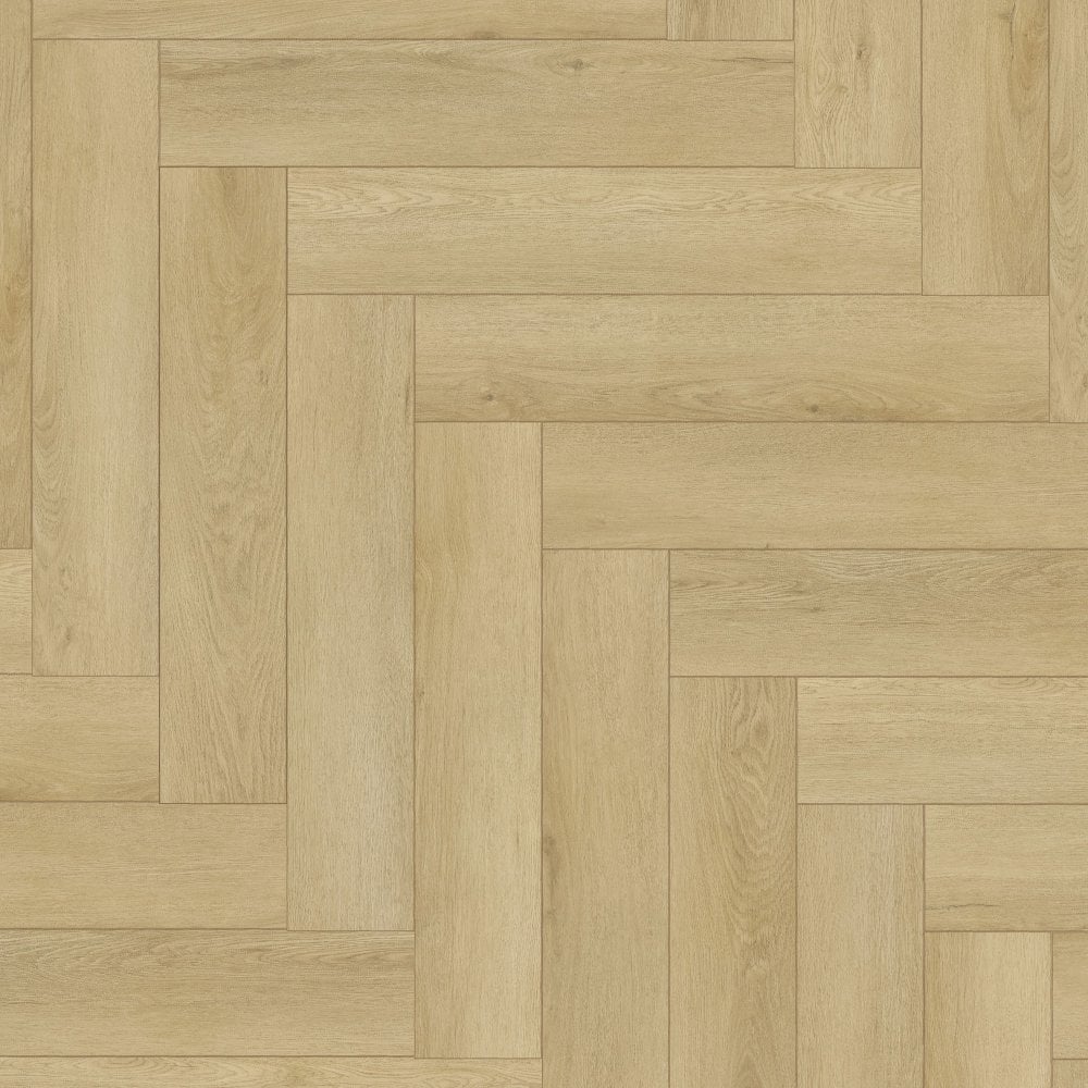 Trail Oak - Foundation Herringbone LVT 5mm Anti-Microbial UV Coated Rigid Core Vinyl Flooring (123000) - Image 2