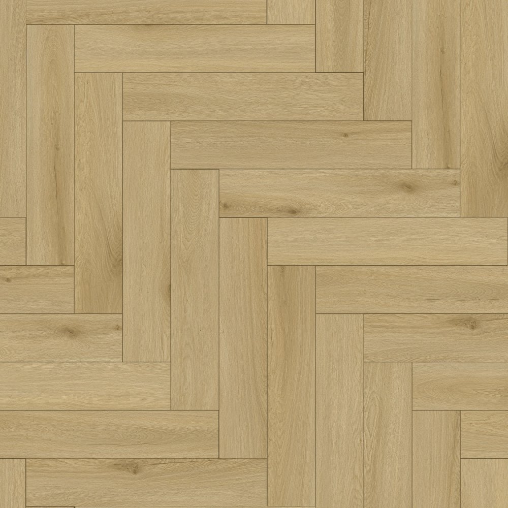 Vancouver Oak - Foundation Herringbone LVT 5mm Anti-Microbial UV Coated Rigid Core Vinyl Flooring (123001) - Image 2