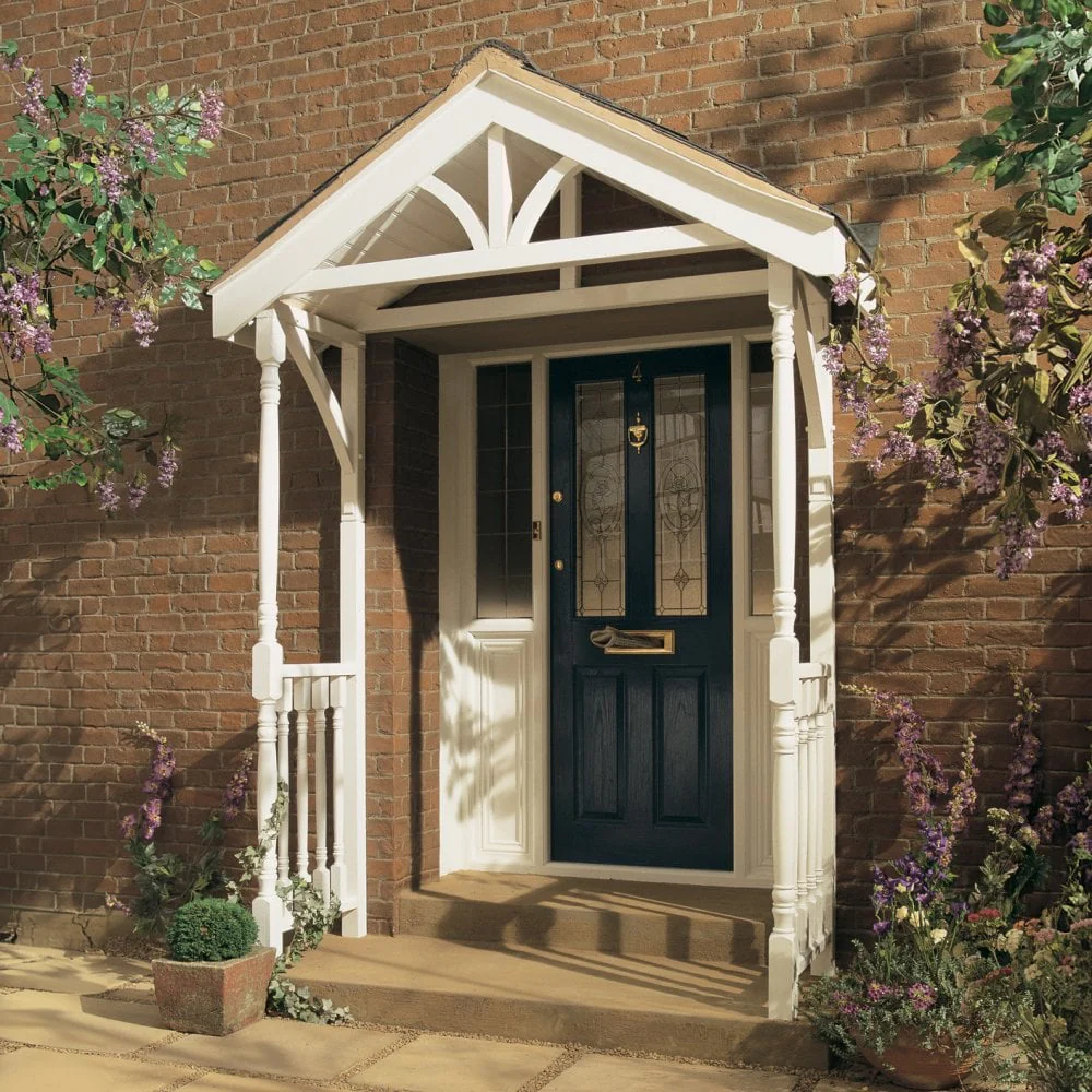 Apex Pine 1600mm Porch Canopy (74199) - Image 2