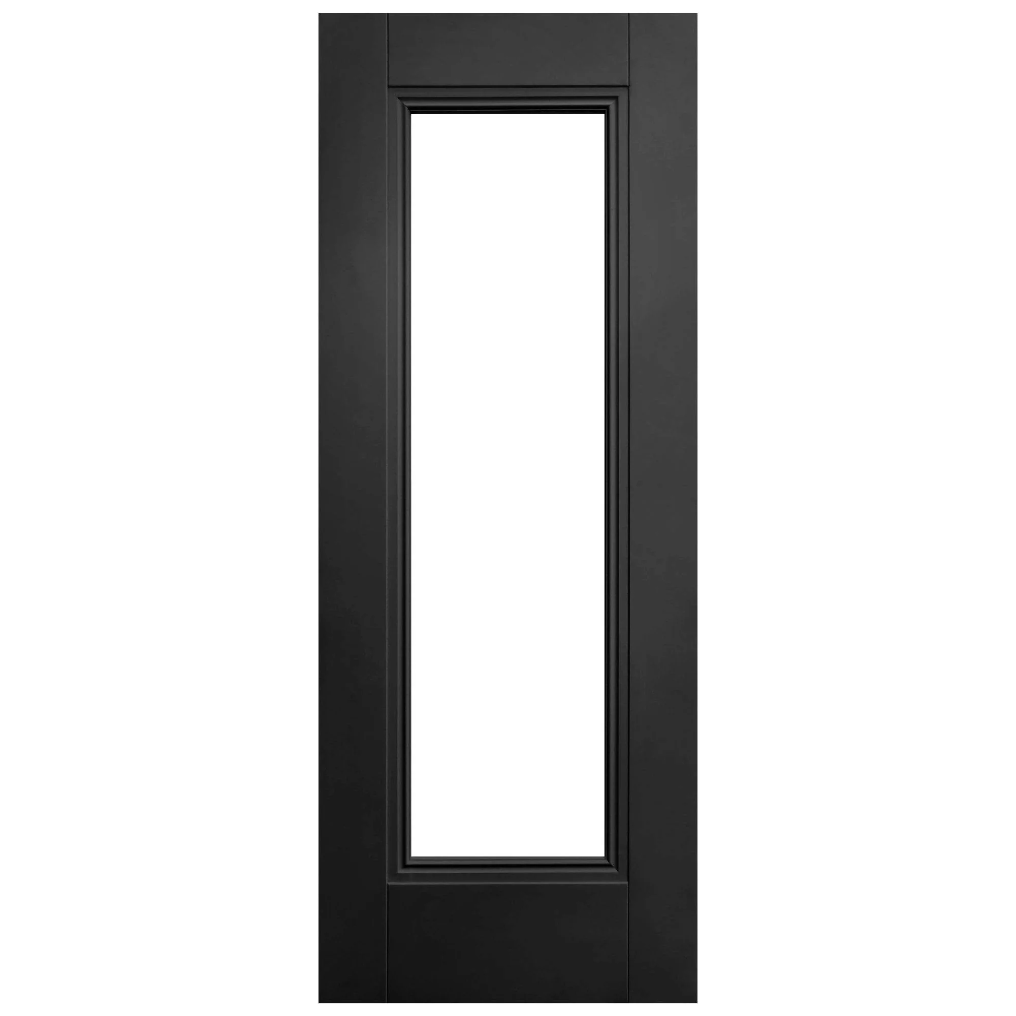 Black Internal Fully Finished Elegance Lancaster 1 Light Clear Glass Door (117829) - Image 3