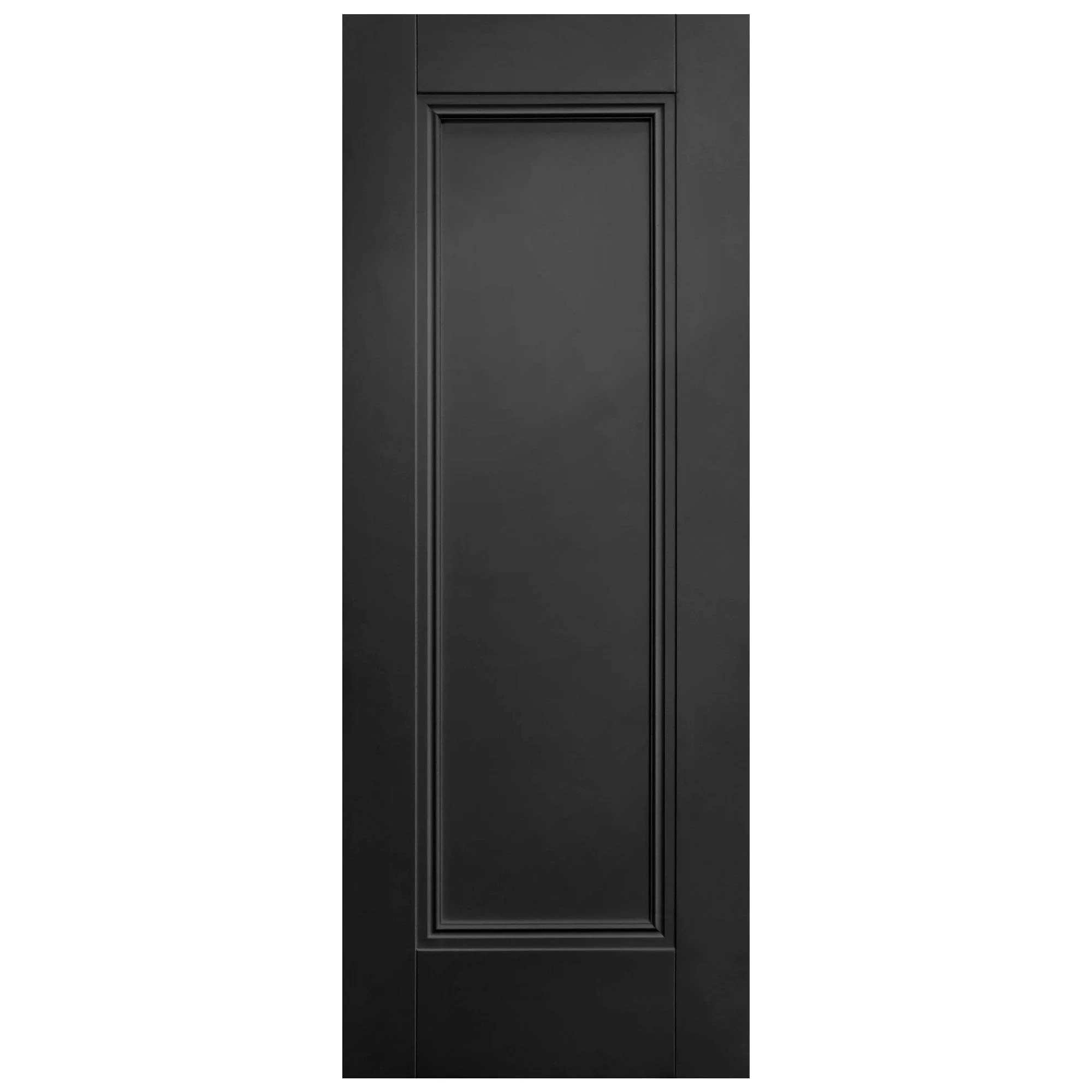 Black Internal Fully Finished Elegance Lancaster 1 Panel Door (117828) - Image 3