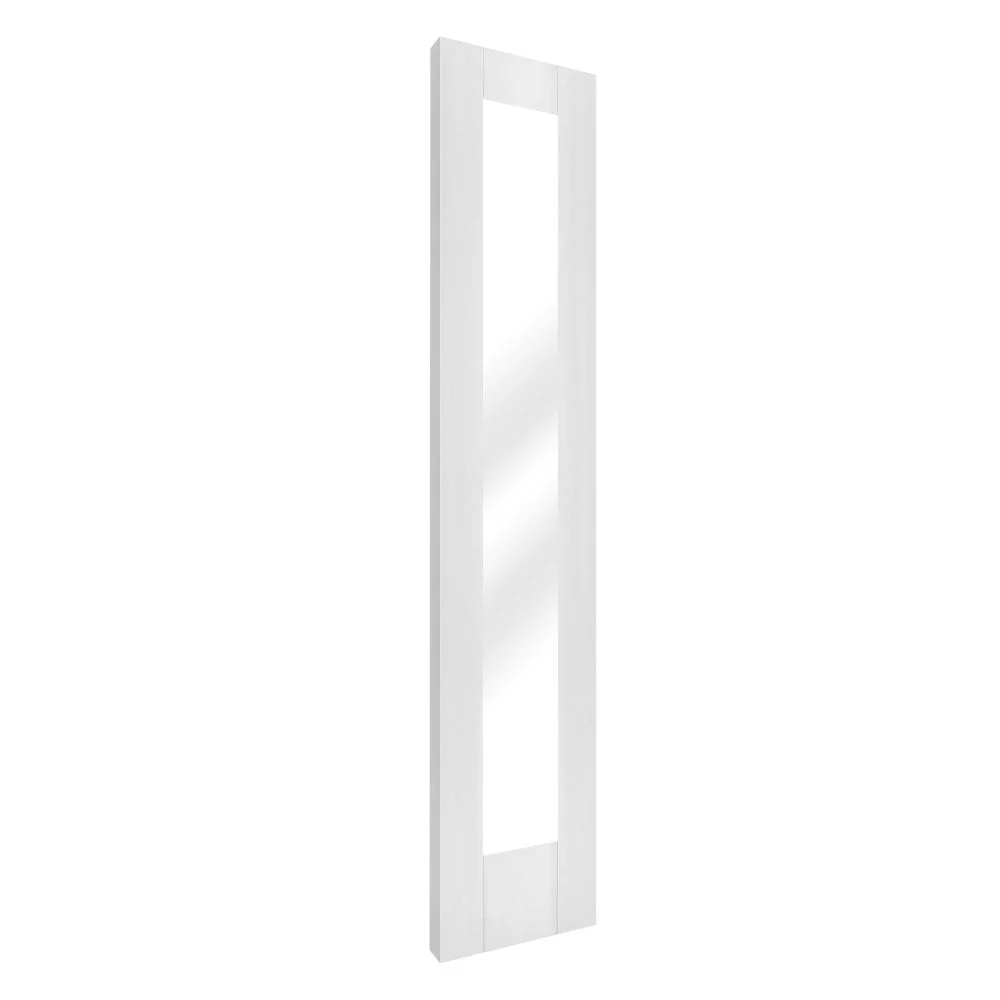 External White Painted Composite Clear Glass Universal Sidelight (121032) - Image 2