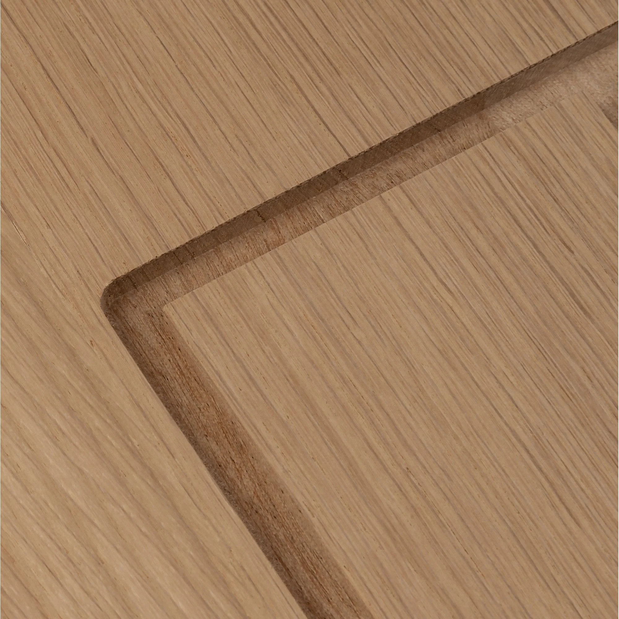 Internal Oak Unfinished Farley Angled Under-Stair Cupboard Door (107971) - Image 8