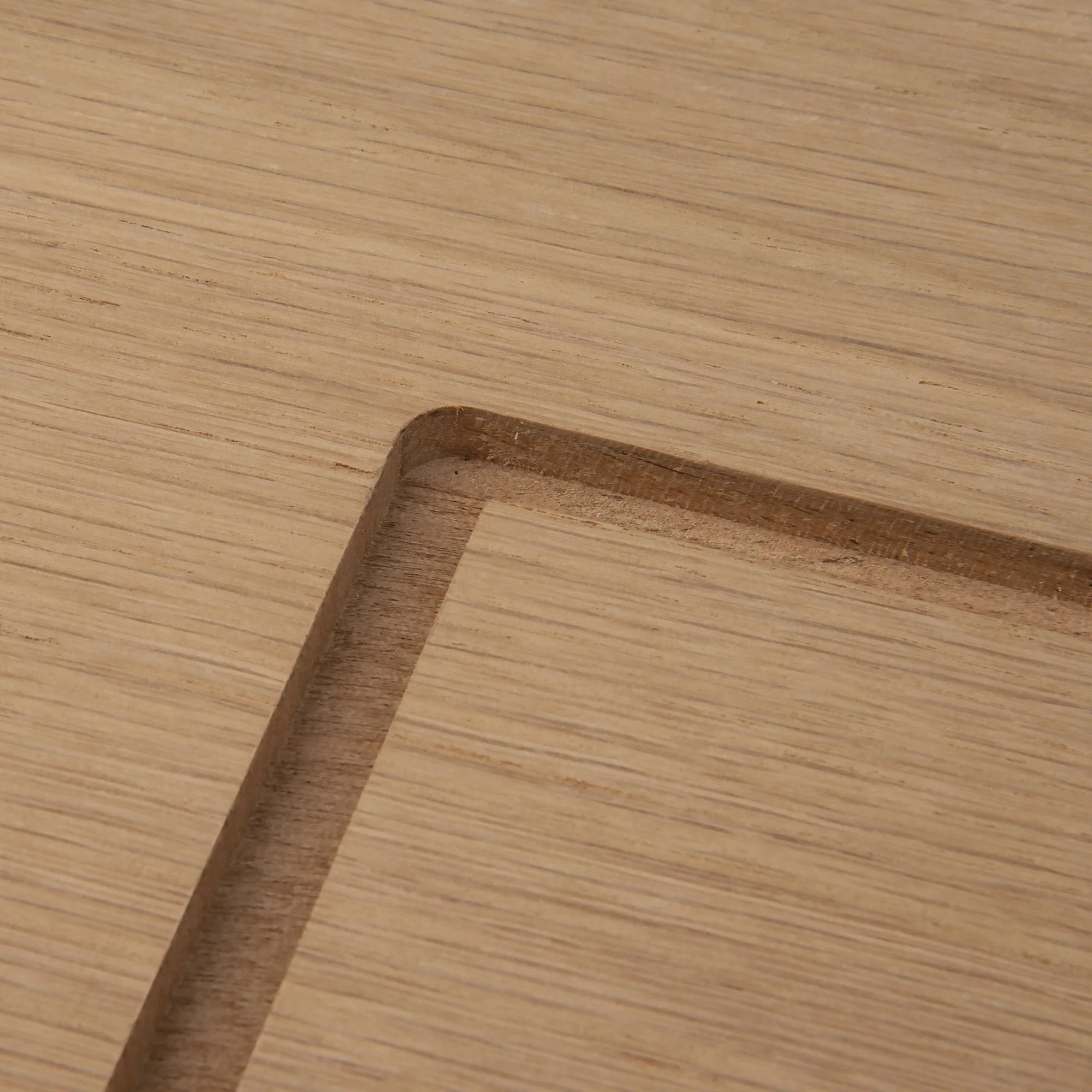 Internal Oak Unfinished Farley Angled Under-Stair Cupboard Door (107971) - Image 9
