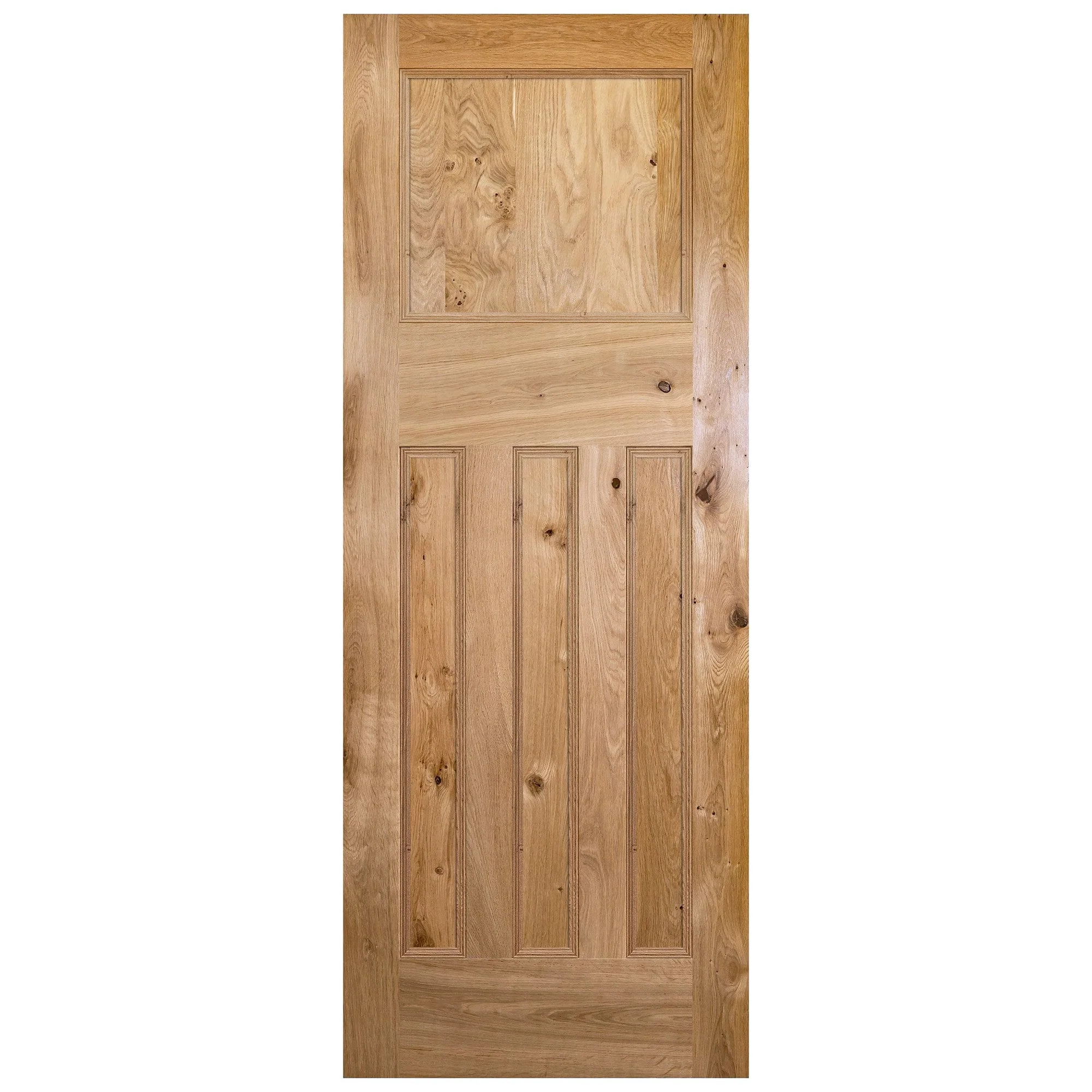 Internal Rustic Oak Fully Finished 1930's DX Door (119848) - Image 3