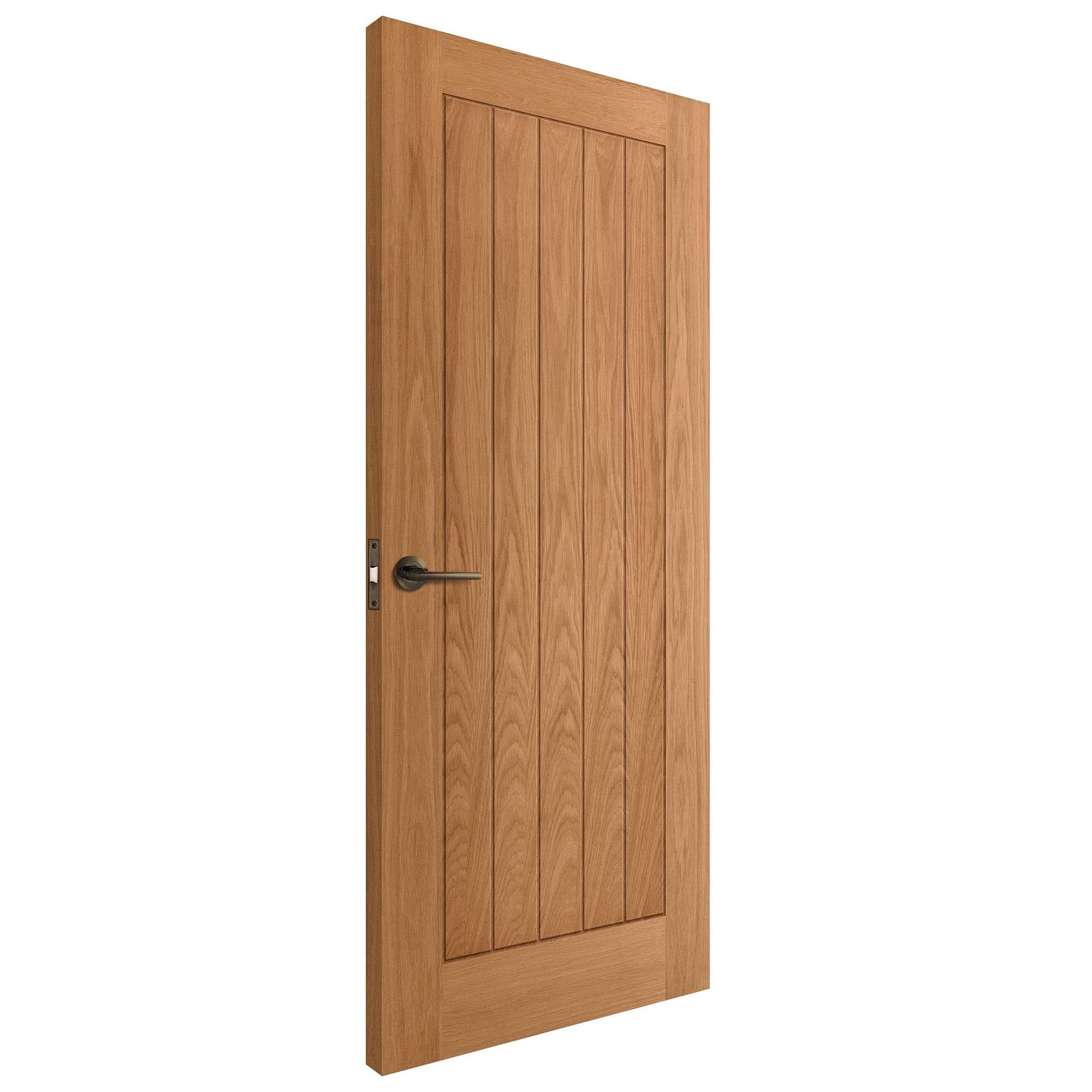 Oak Internal Fully Finished Farley Made-to-Measure FD30 Fire Door (122640) - Image 2