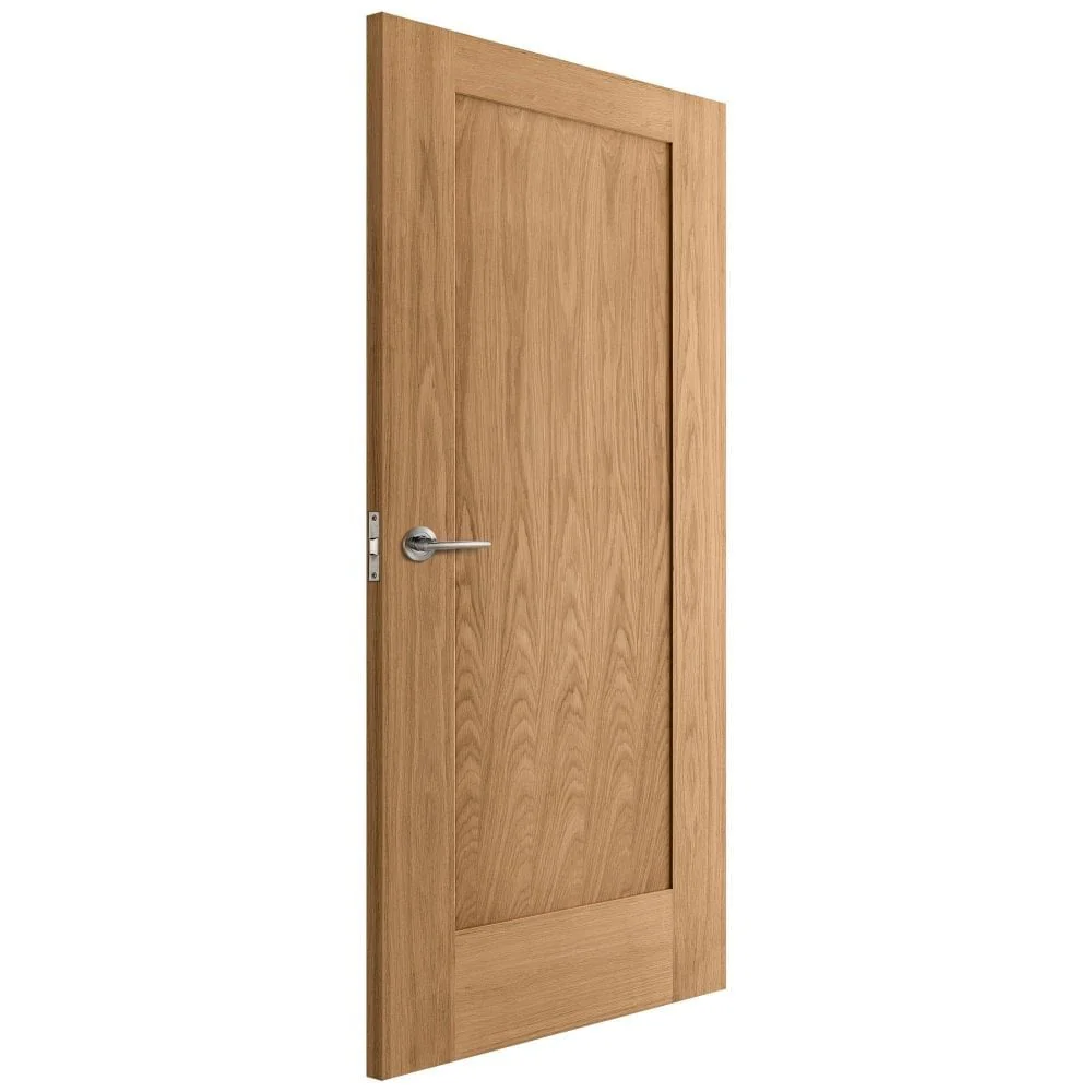 Oak Internal Fully Finished Pattern 10 Made-to-Measure FD30 Fire Door (122650) - Image 2