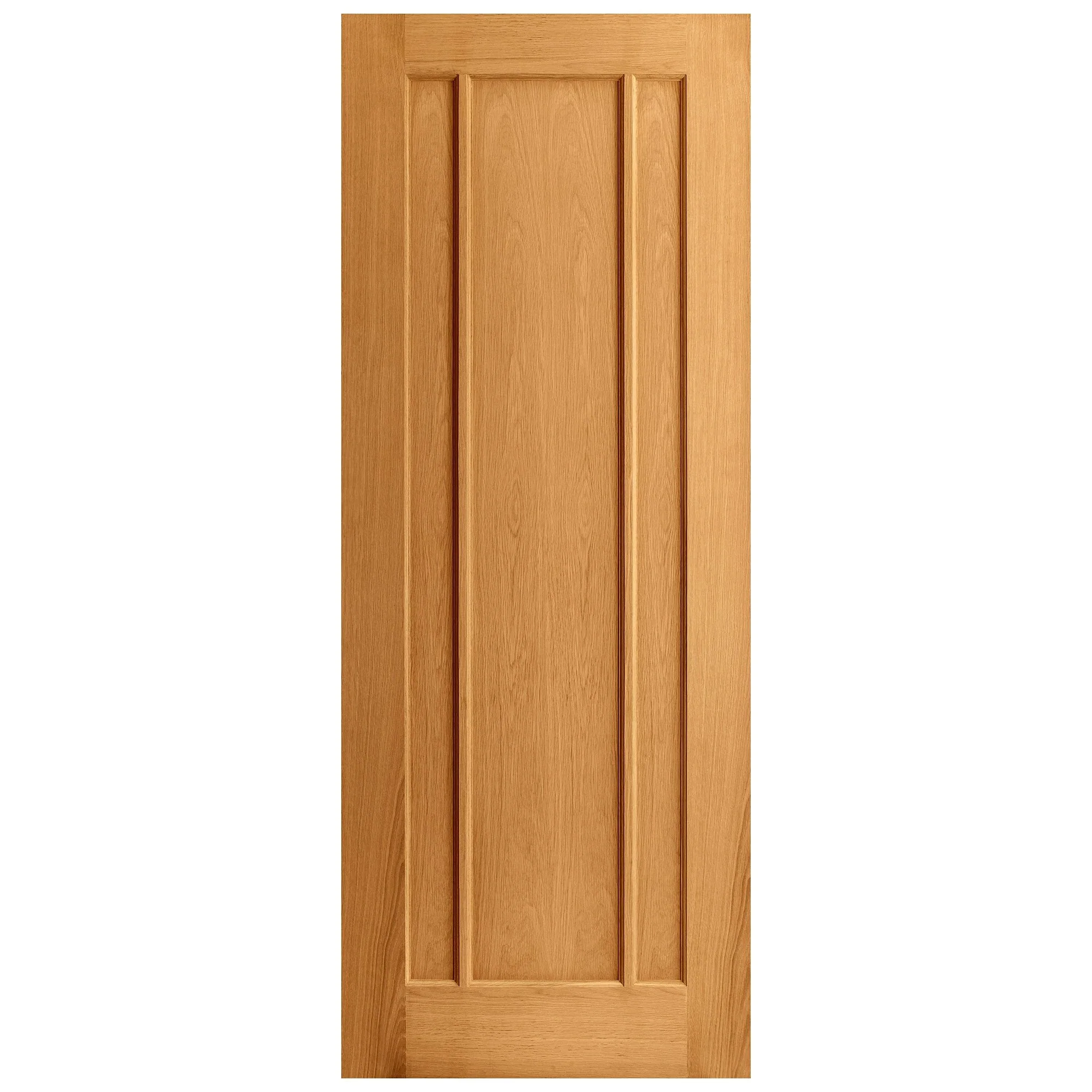 Oak Internal Fully Finished Toledo Made-to-Measure FD30 Fire Door (122651) - Image 3