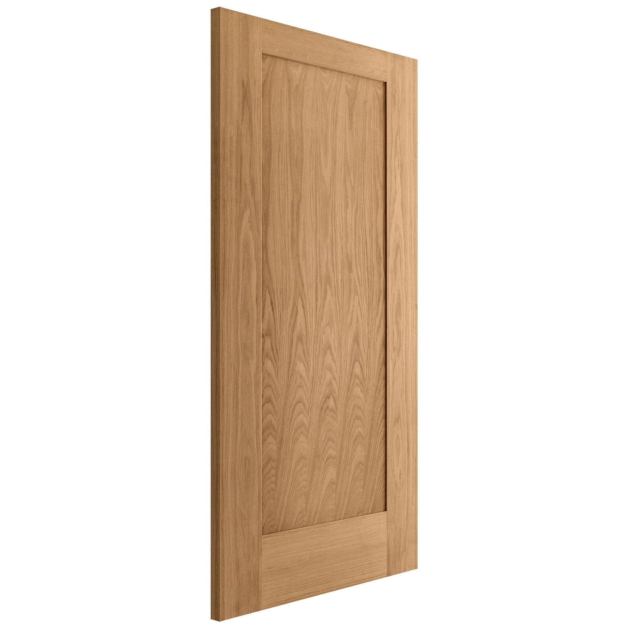 Oak Internal Unfinished Pattern 10 1 Panel FD30 Fire Door (84455) - Image 2