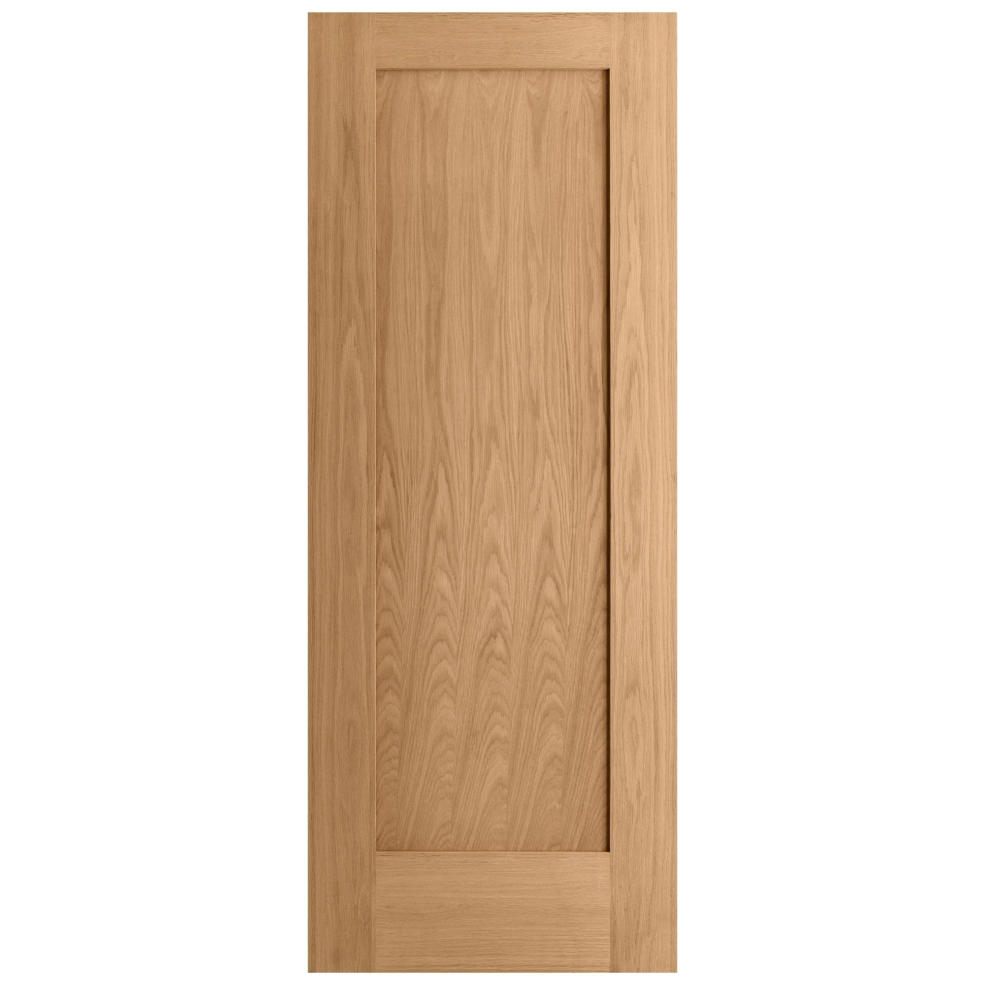 Oak Internal Unfinished Pattern 10 1 Panel FD30 Fire Door (84455) - Image 3