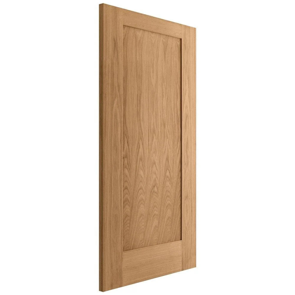 Oak Internal Unfinished Pattern 10 Made-to-Measure FD30 Fire Door (122637) - Image 2