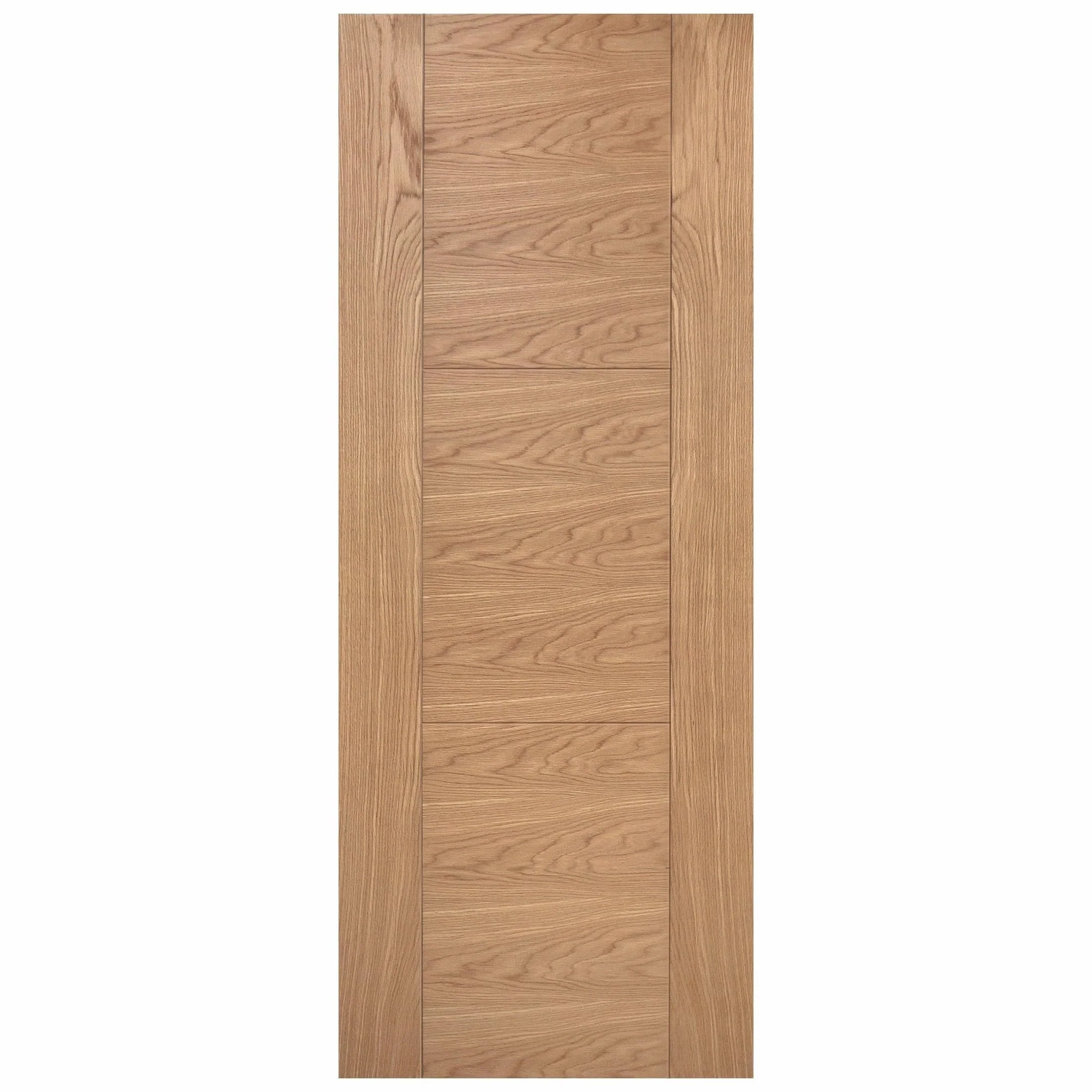Oak Internal Unfinished Trent 3 Panel Door (84452) - Image 3
