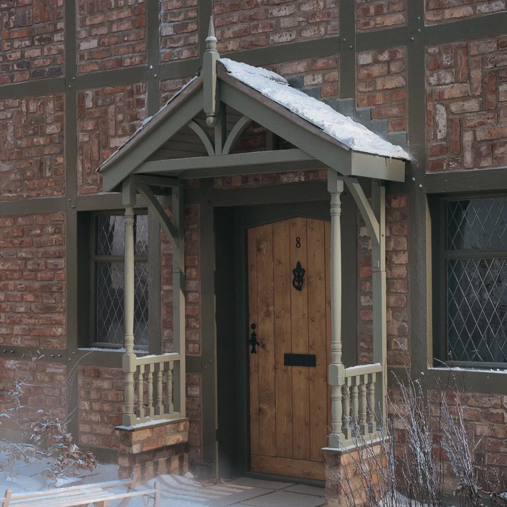 Single Gallows Pine Porch Bracket (74197) - Image 5