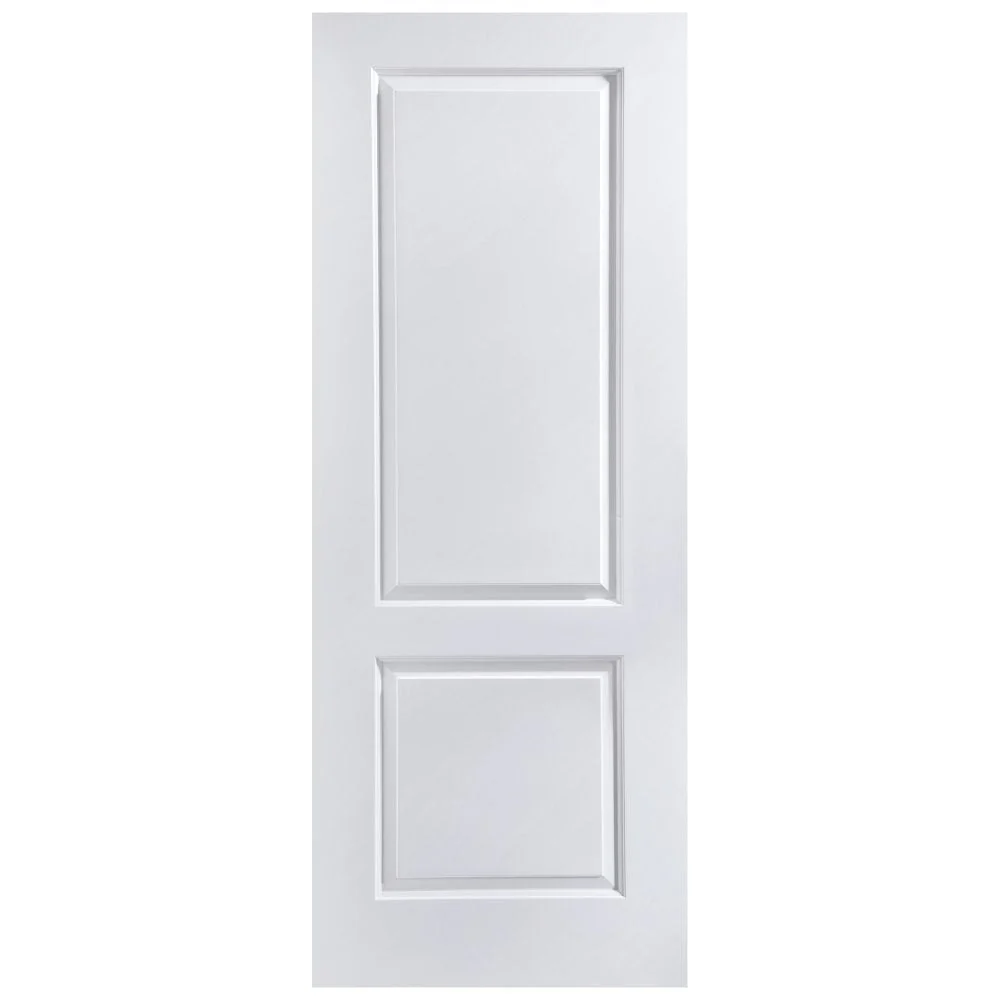 White Internal Lifestyle Moulded Smooth Caprice 2 Panel Door (124294) - Image 2