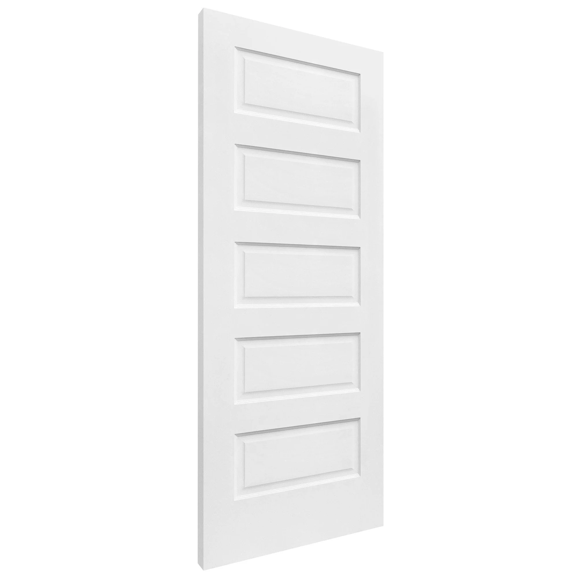 White Internal Primed 5 Panel Harlem Fire Door (116661) - Image 2