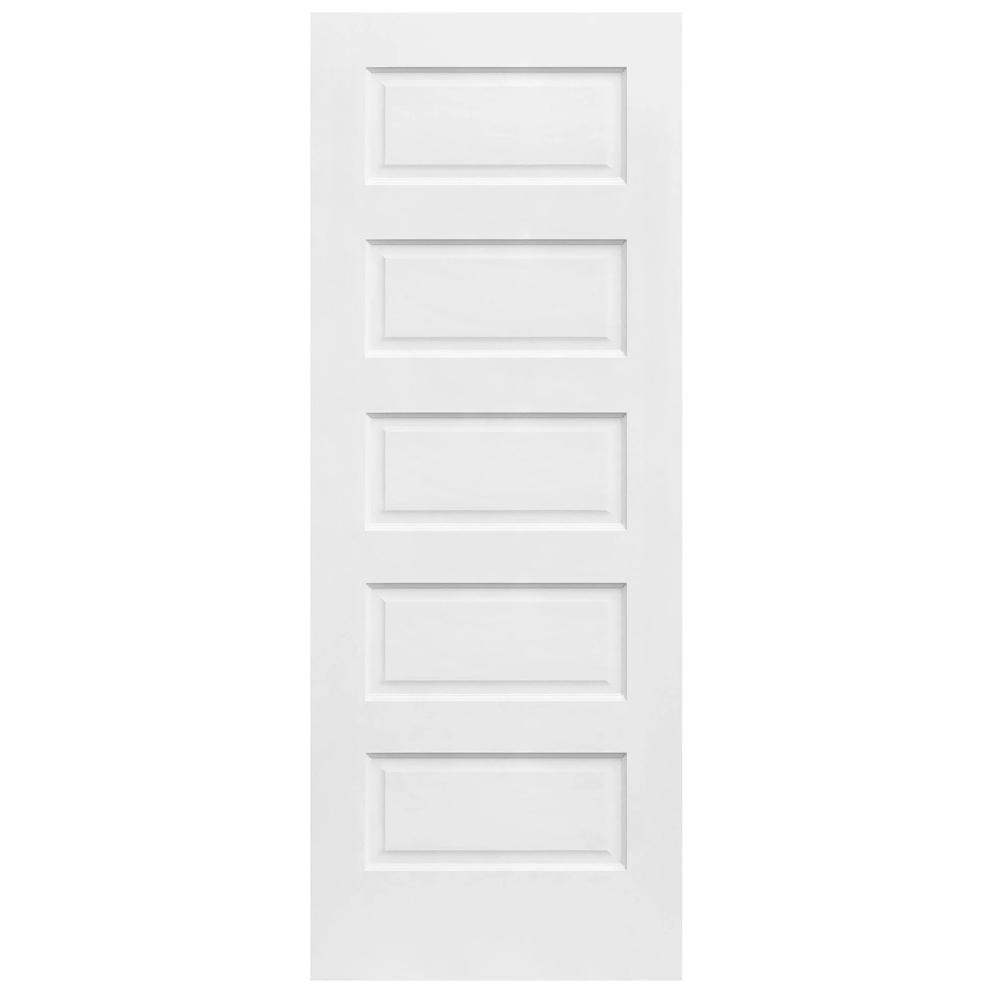 White Internal Primed 5 Panel Harlem Fire Door (116661) - Image 3