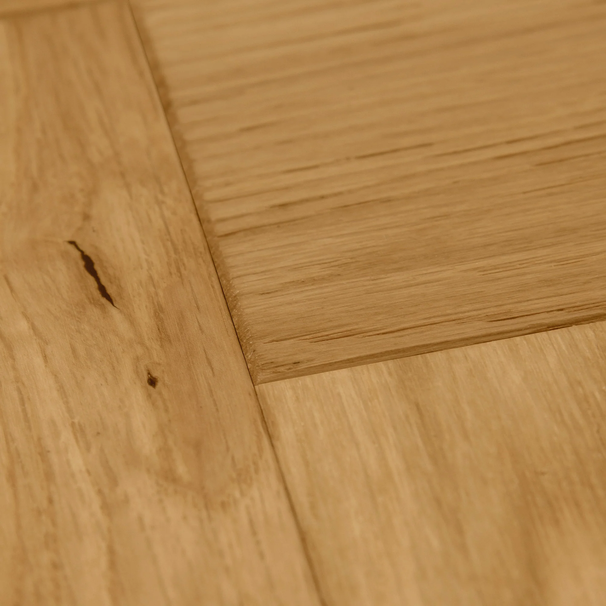 Natural Oak - 18mm Brushed & Oiled Sample (LIBHB14x90NAT) - Image 4