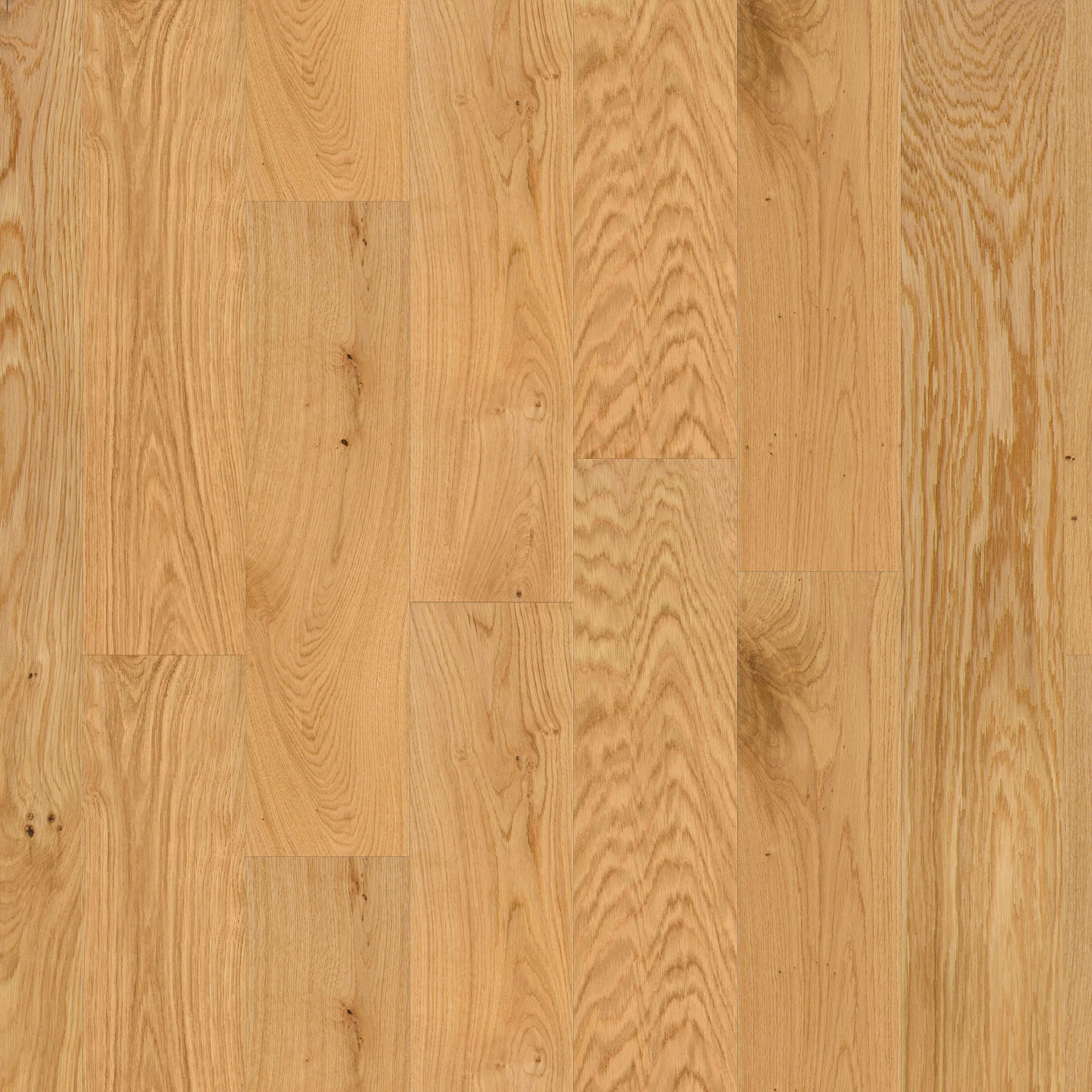 Natural Oak - 12mm Brushed and Oiled Engineered Real Wood Flooring - Image 2