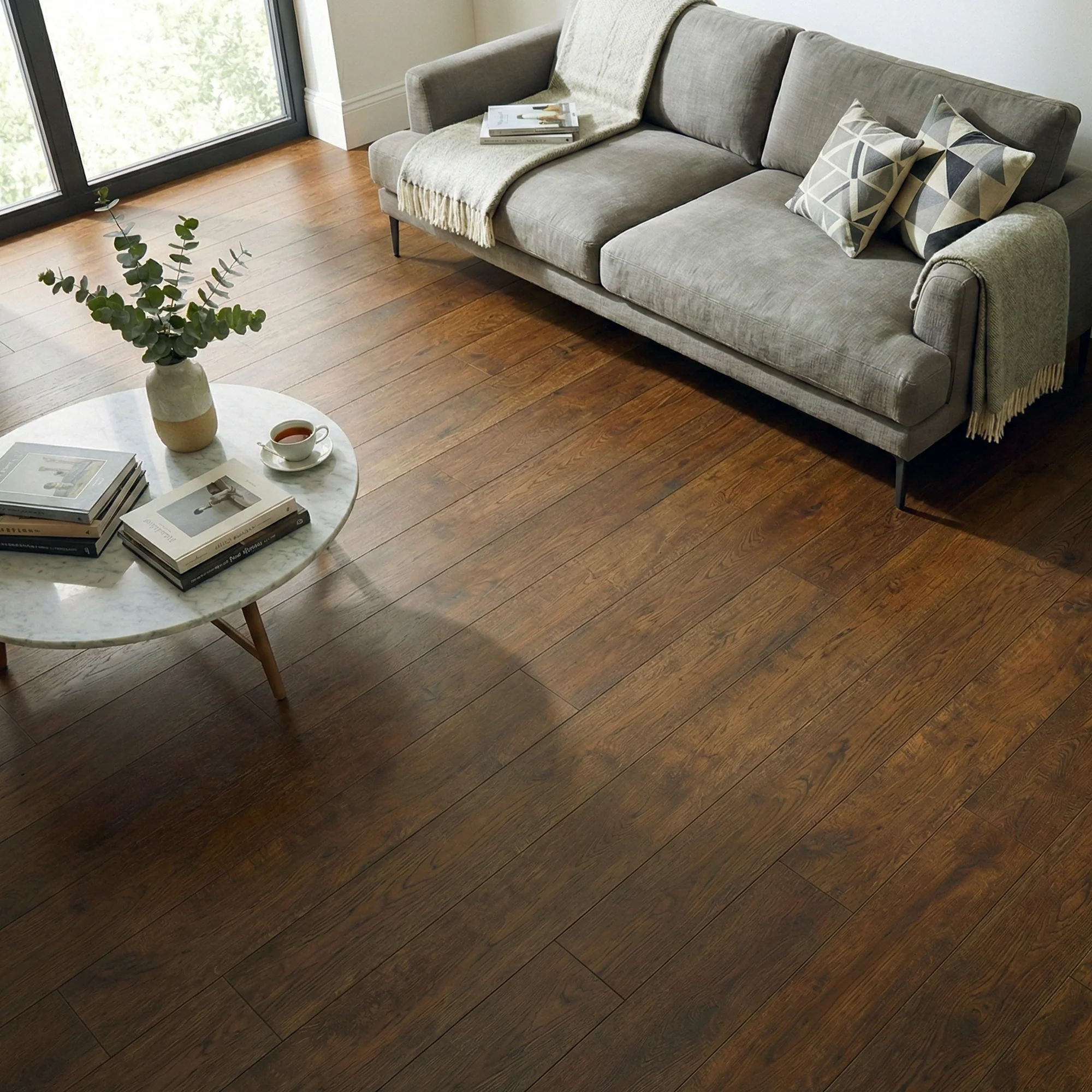 Toffee Oak - 14mm UV Lacquered Sample (LIBEO14x190TOF) - Image 2