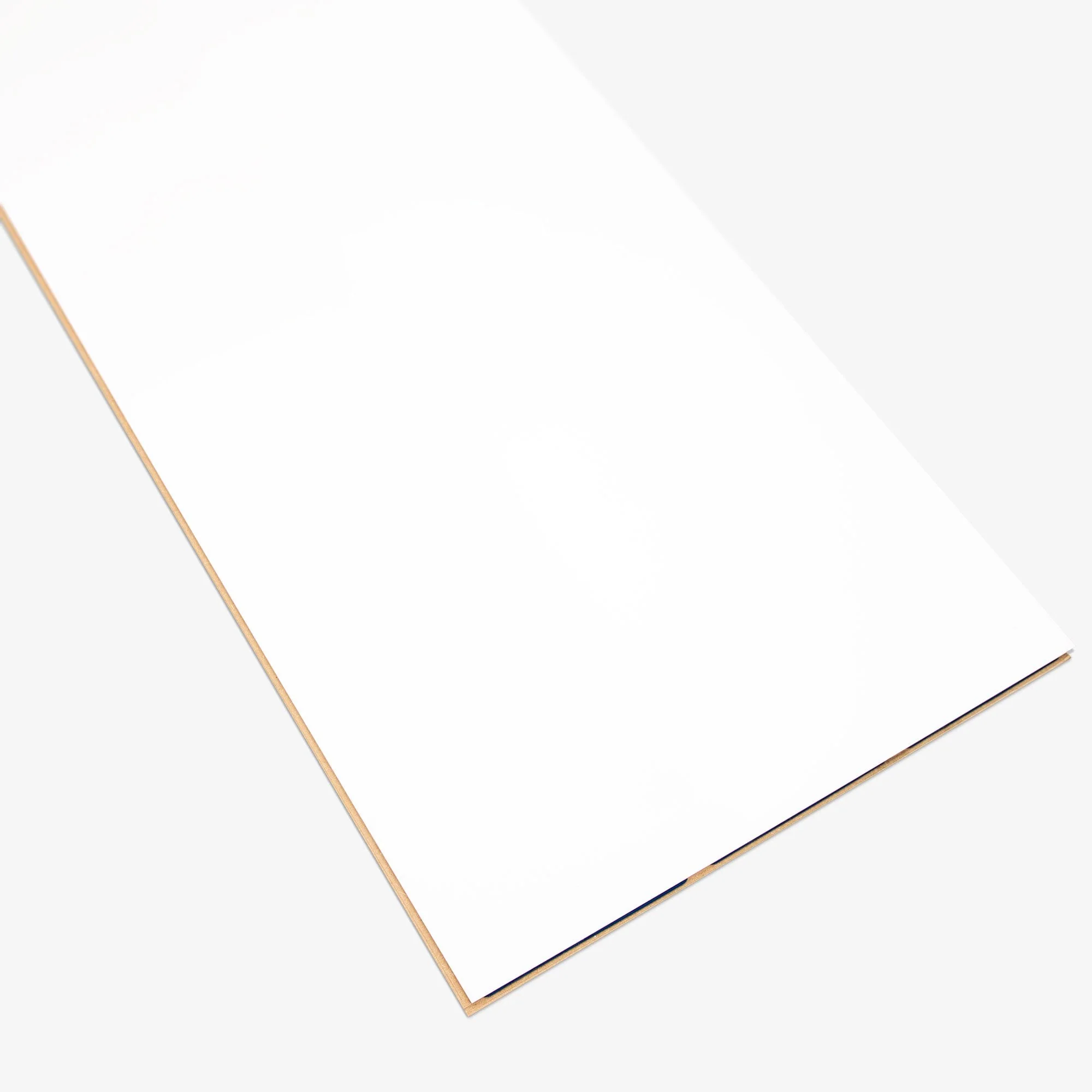 White - Lustre Flawless 8mm High Gloss Laminate Flooring (69724) - Image 6