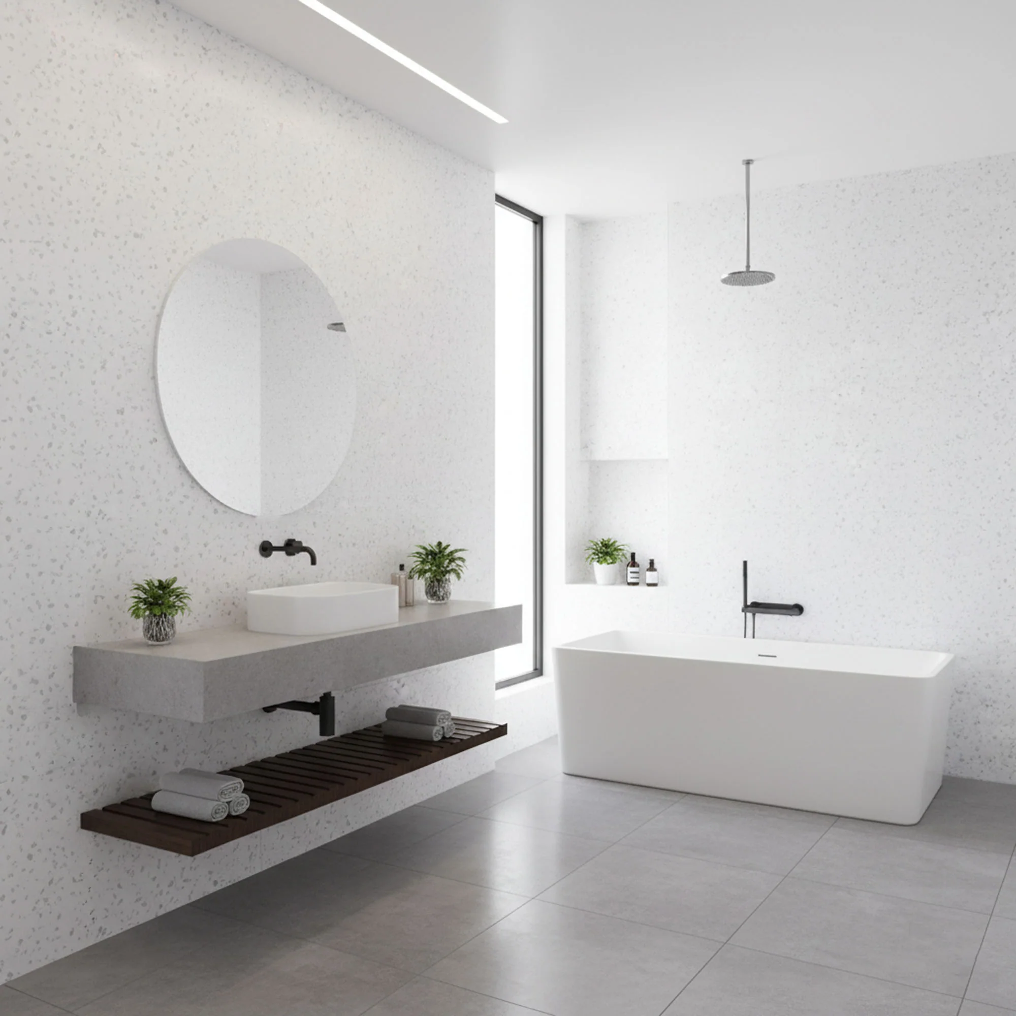 White sparkle - 10mm Gloss Sample (SP4) - Image 2