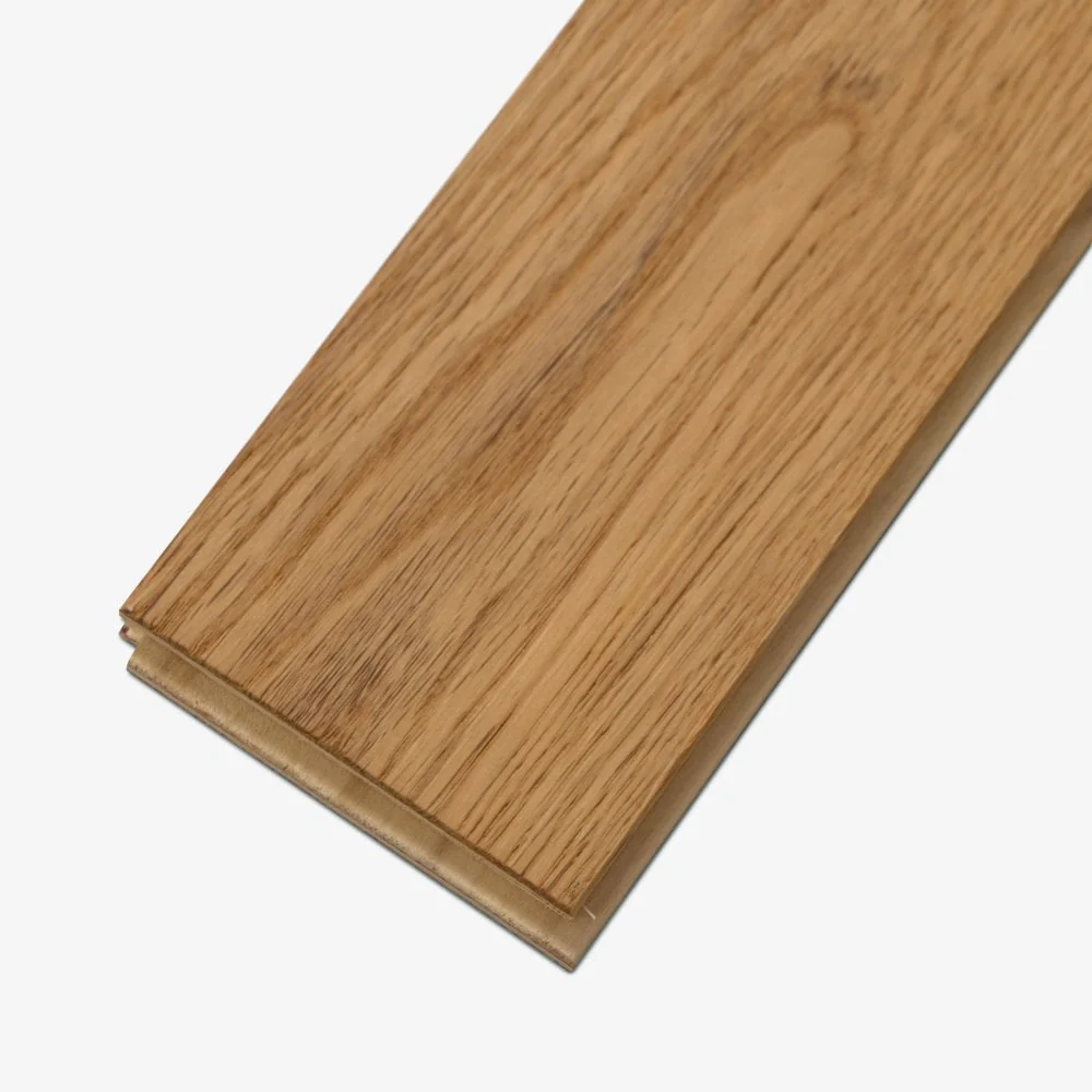 Natural Brushed Oak - Herringbone 14mm UV Oiled Engineered Real Wood Flooring (124563) - Image 6