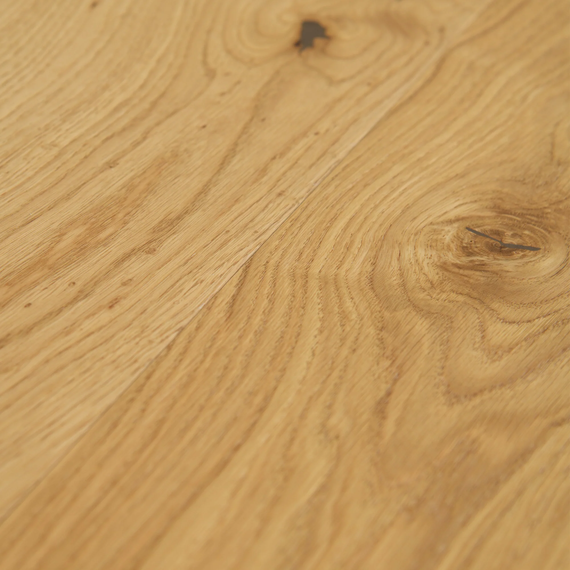 Natural Oak - 14mm Light Brushed 5G Click Engineered Real Wood Flooring (EOCL14x194NAT) - Image 4