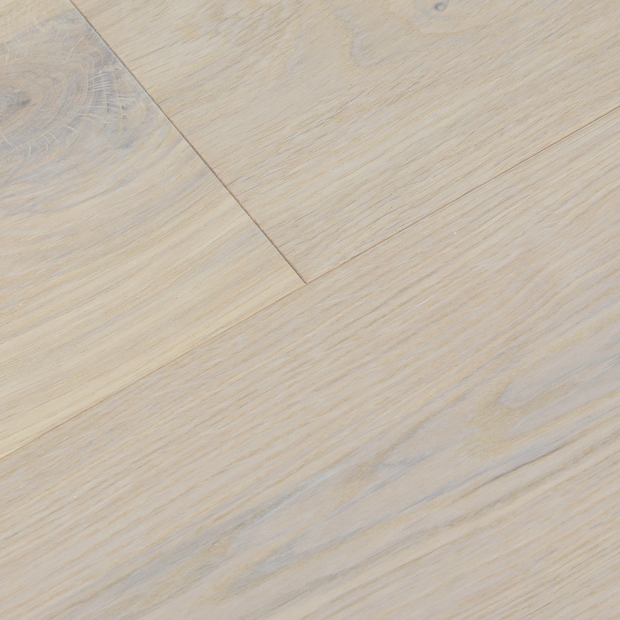 New White Oak - 14mm Light Brushed Engineered Real Wood Flooring (EOTG14x164NW) - Image 3